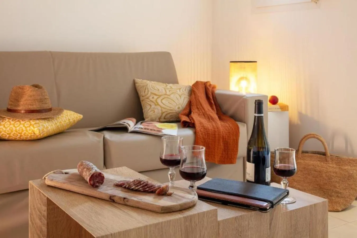 Living room in Résidence Marina Bianca