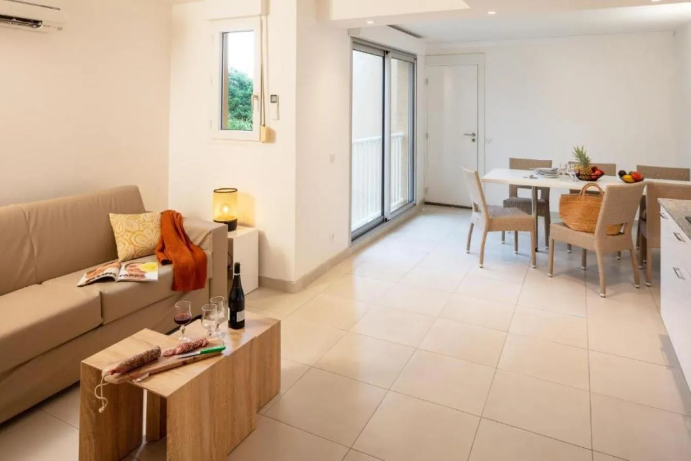 Living room in Résidence Marina Bianca