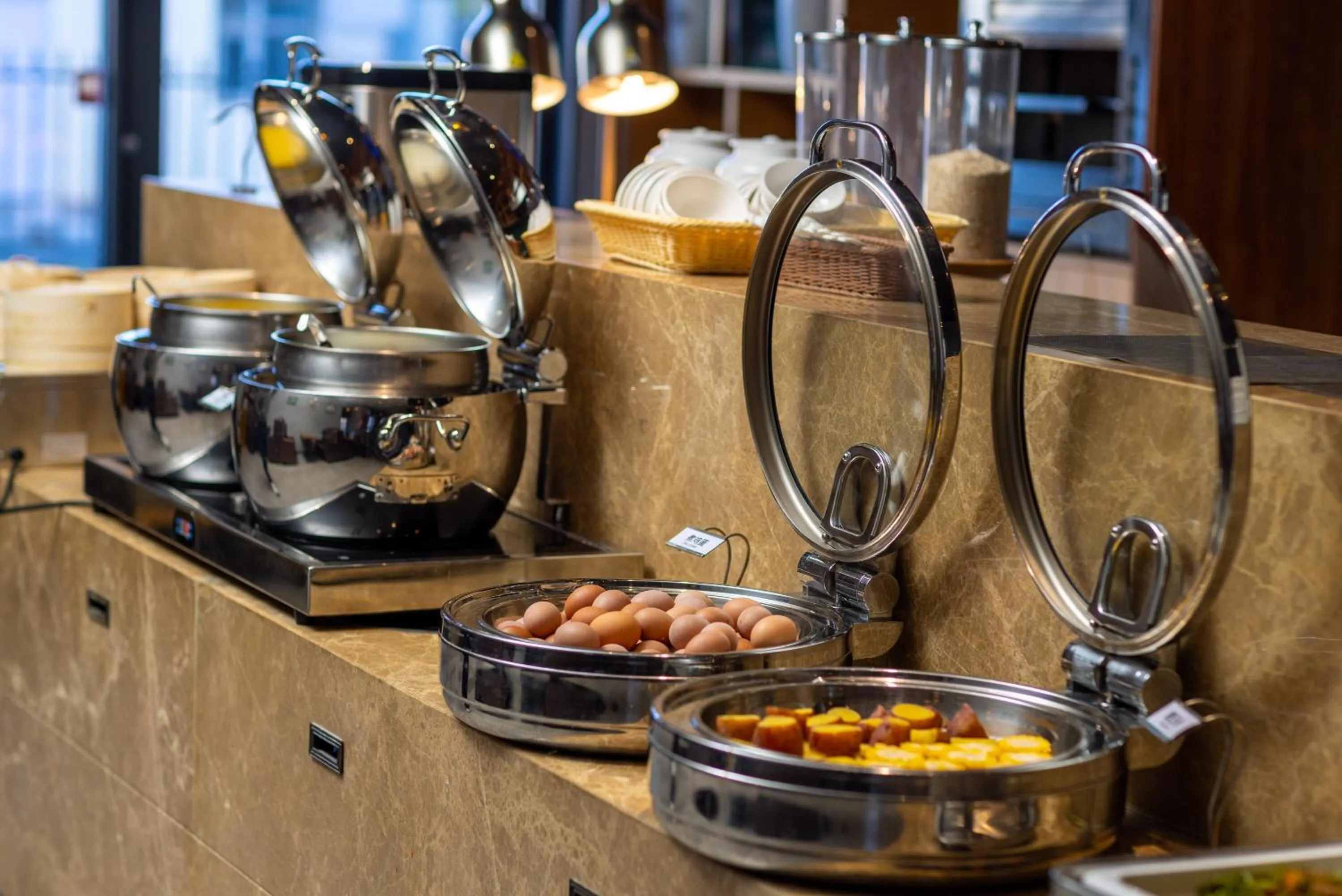 Breakfast in True Go Hotel Beijing New International Exhibition Center Capital Airport
