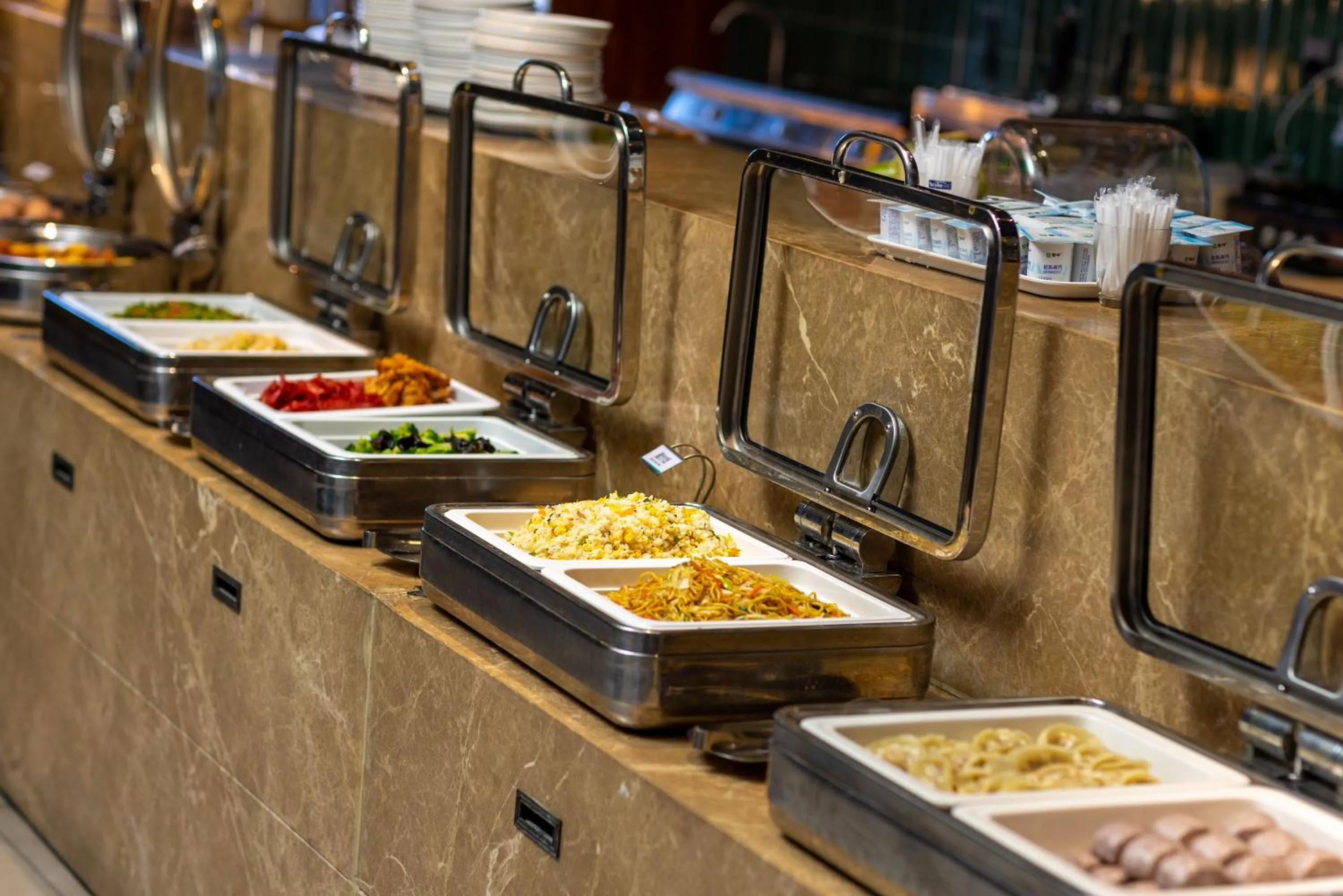 Breakfast in True Go Hotel Beijing New International Exhibition Center Capital Airport