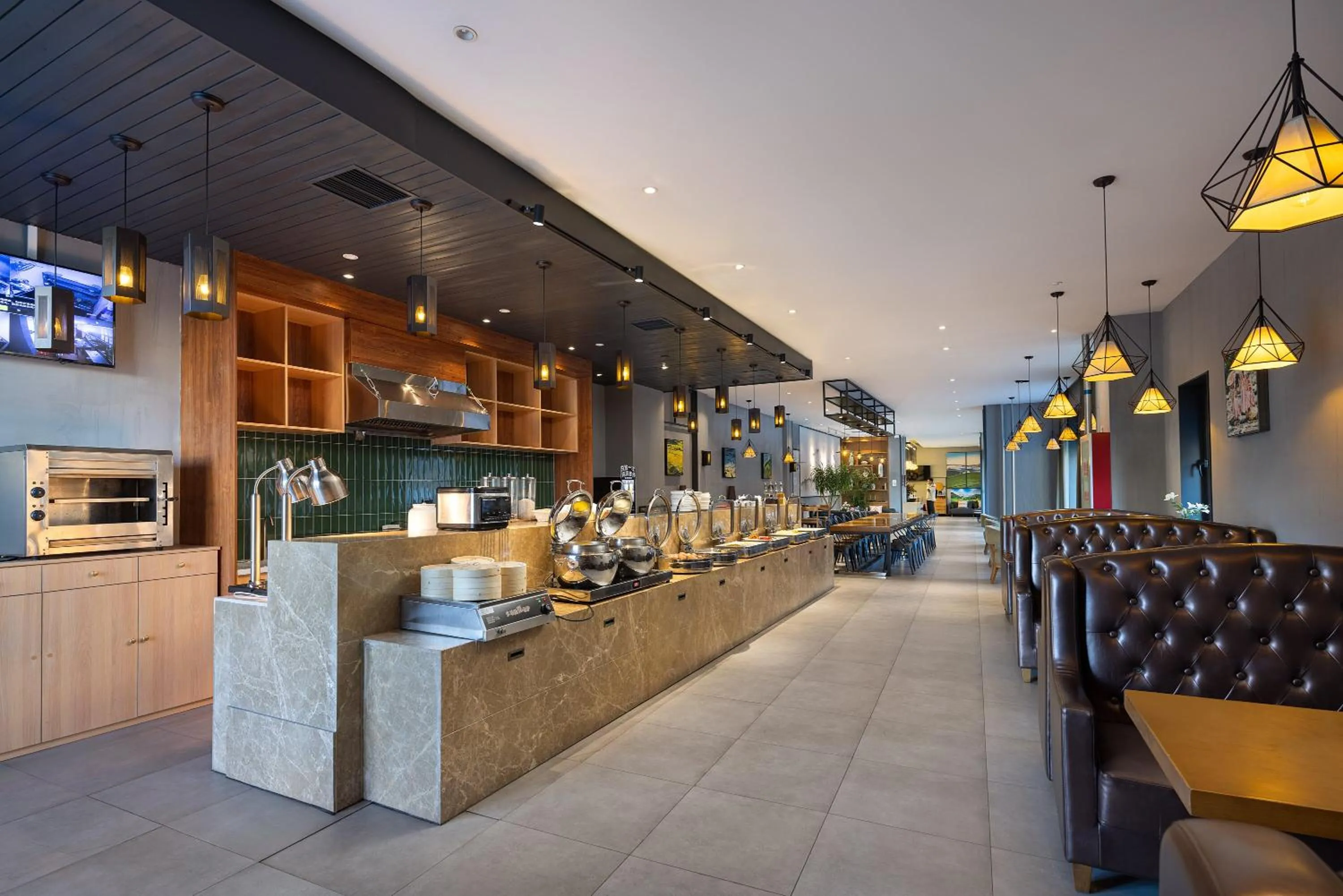 Breakfast in True Go Hotel Beijing New International Exhibition Center Capital Airport