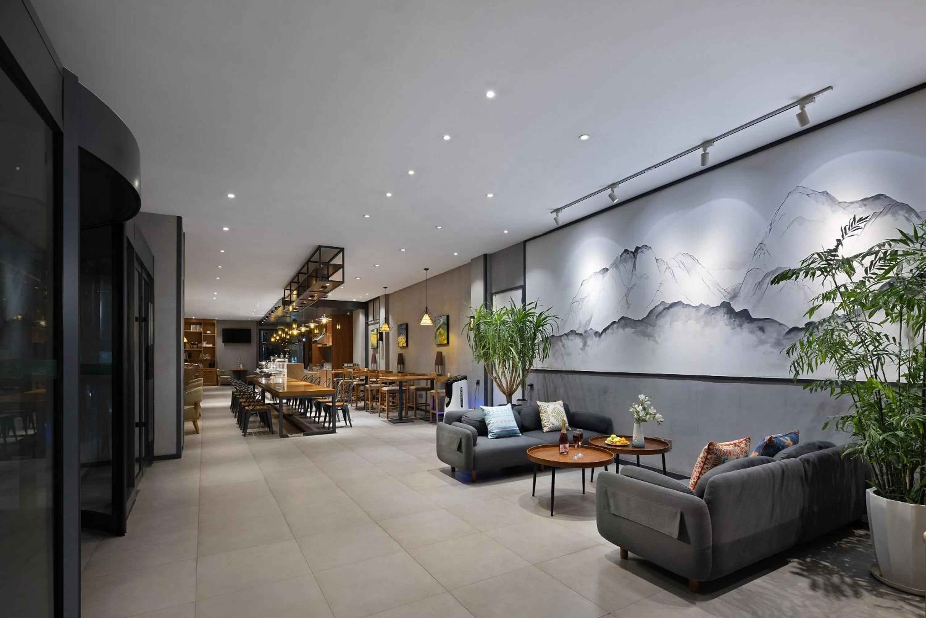 Seating area in True Go Hotel Beijing New International Exhibition Center Capital Airport