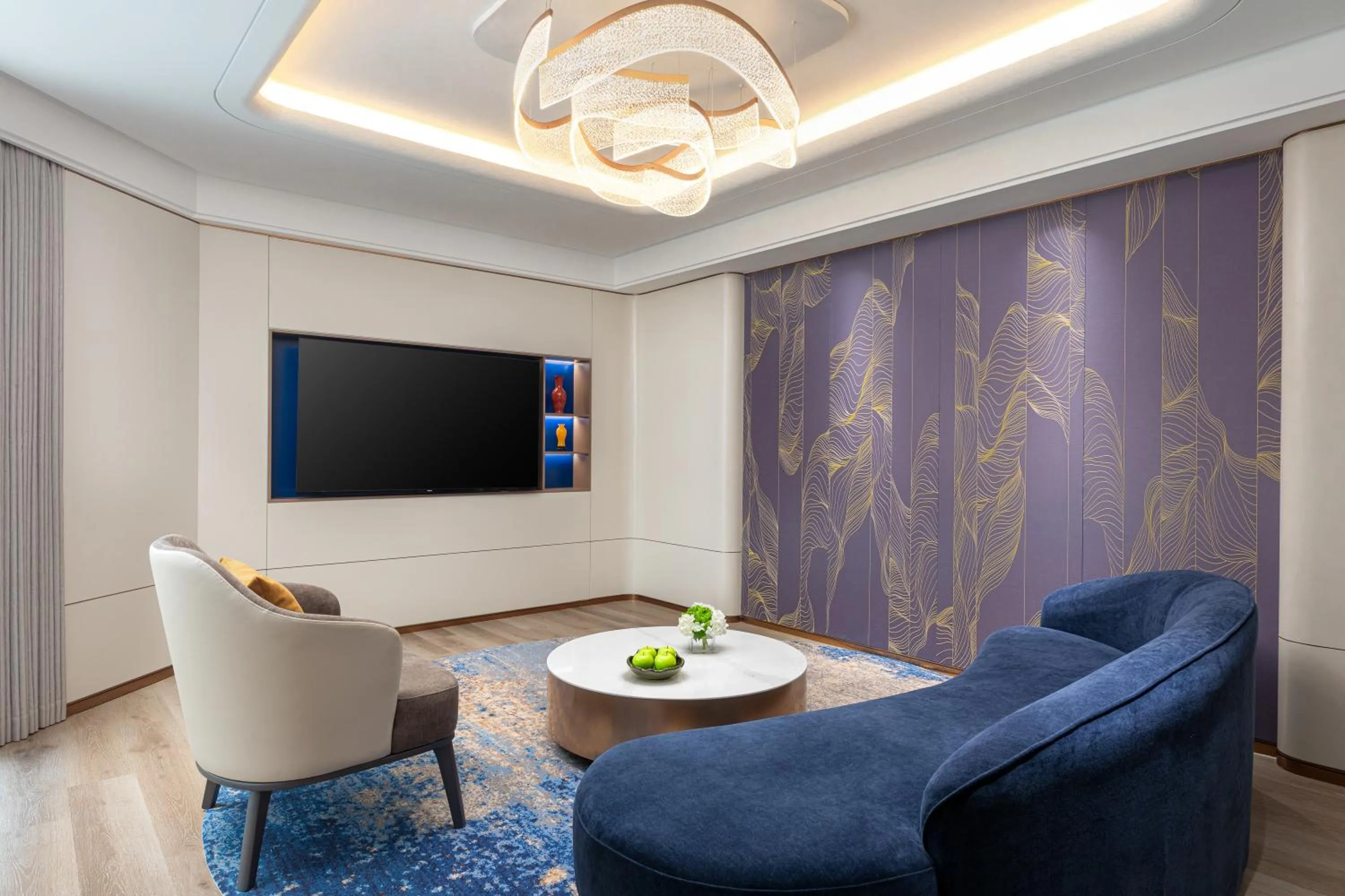 Living room in Sunworld Dynasty Hotel Beijing Wangfujing