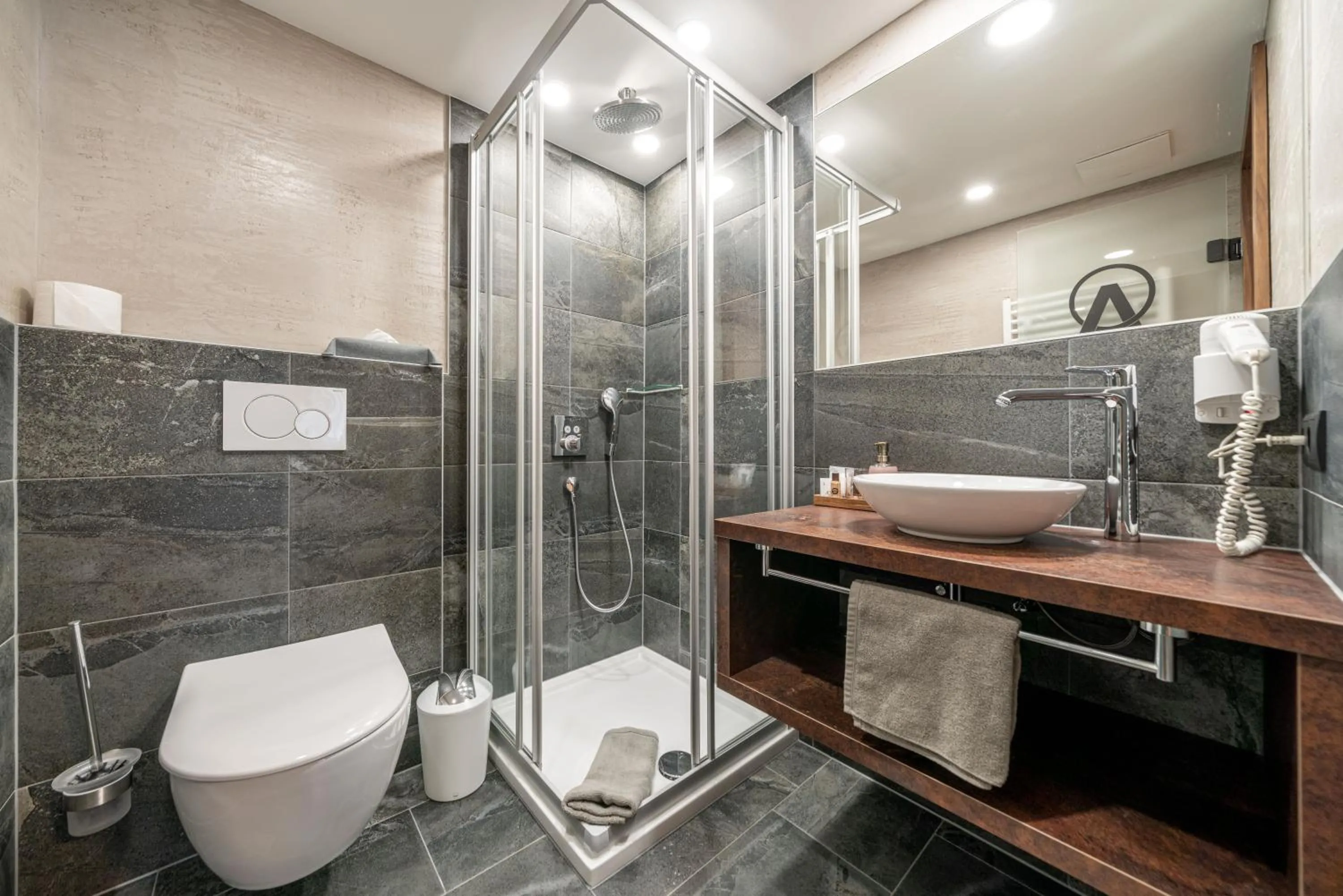 Bathroom in Genusshotel Alpenblick