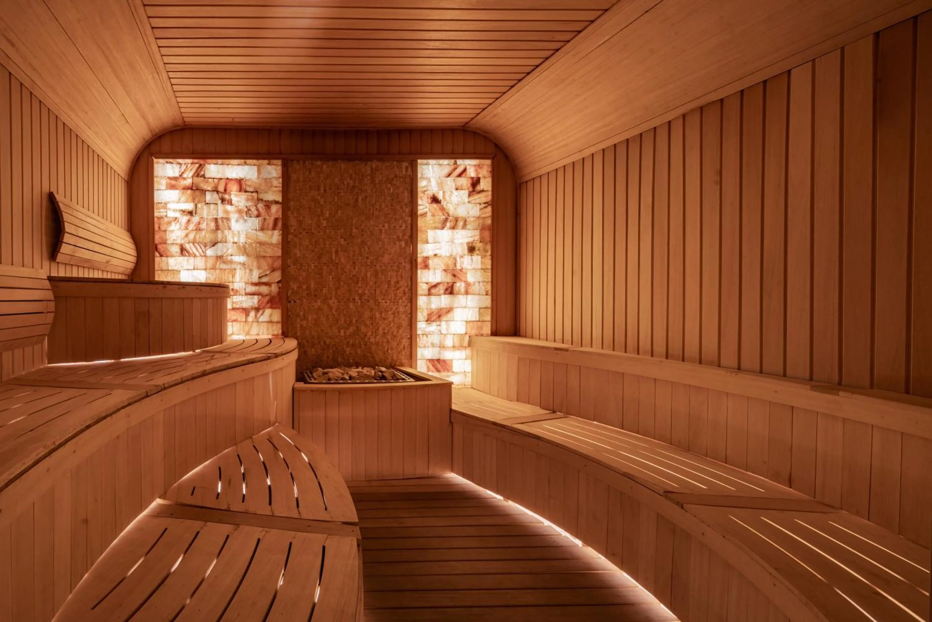 Sauna in Papillon Belvil Holiday Village