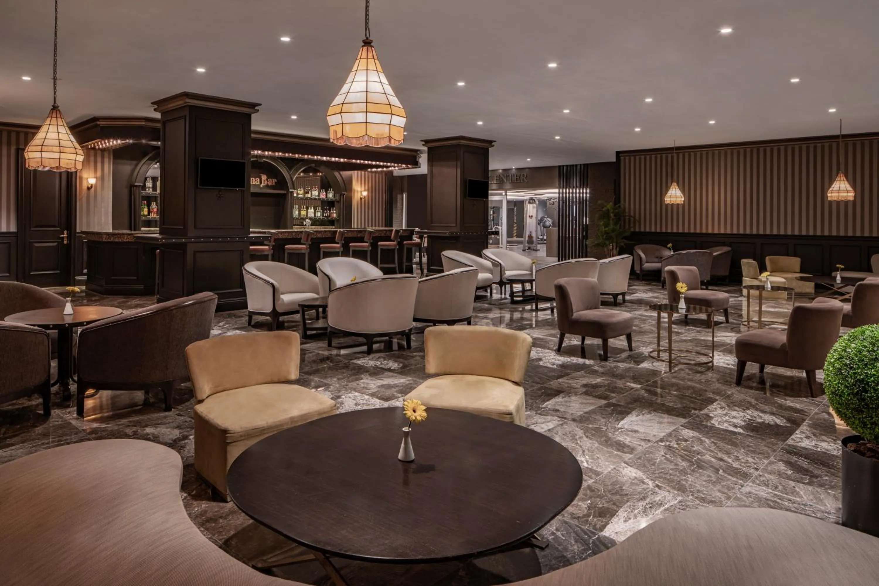 Lounge or bar in Papillon Belvil Holiday Village