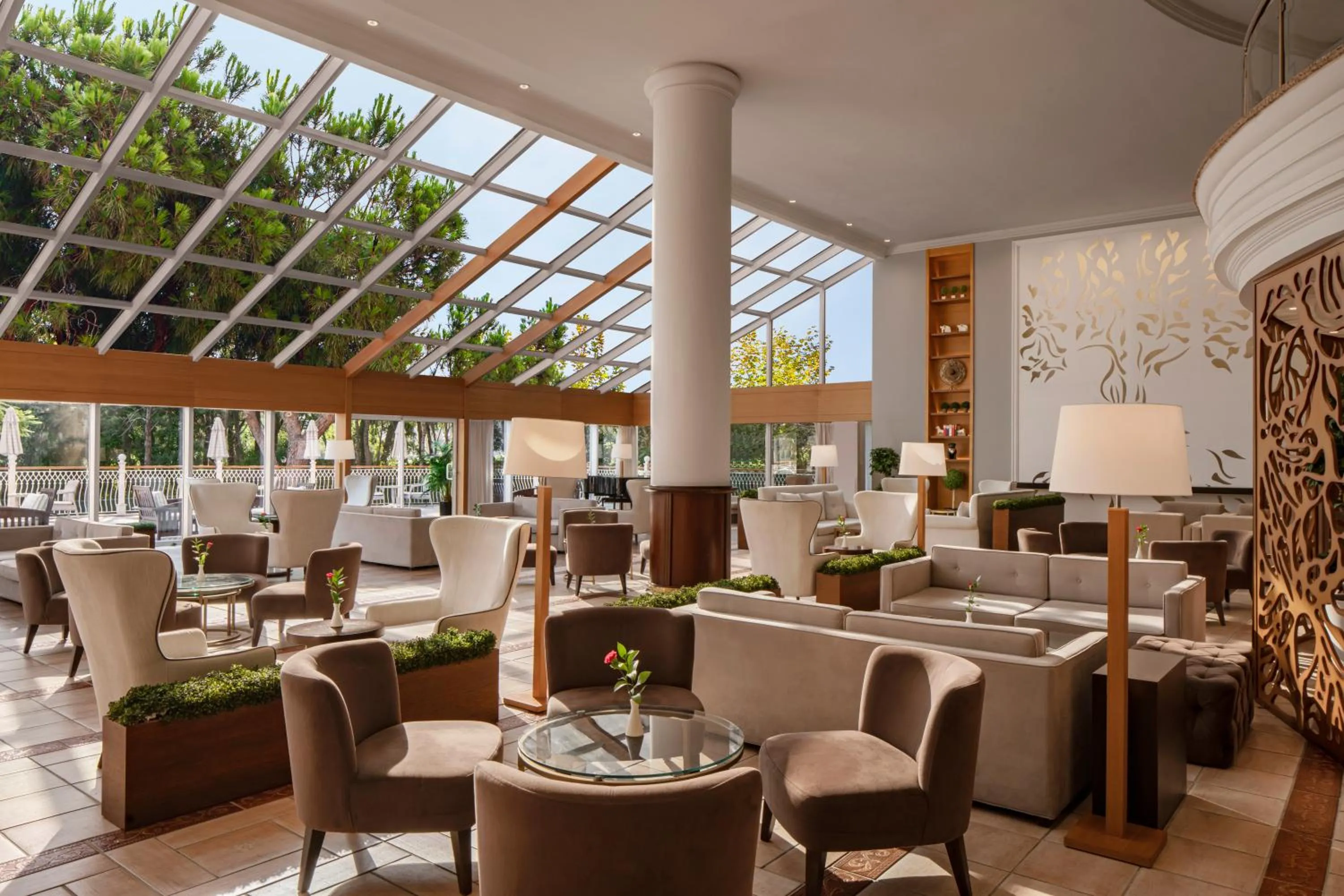 Lobby or reception in Papillon Belvil Holiday Village