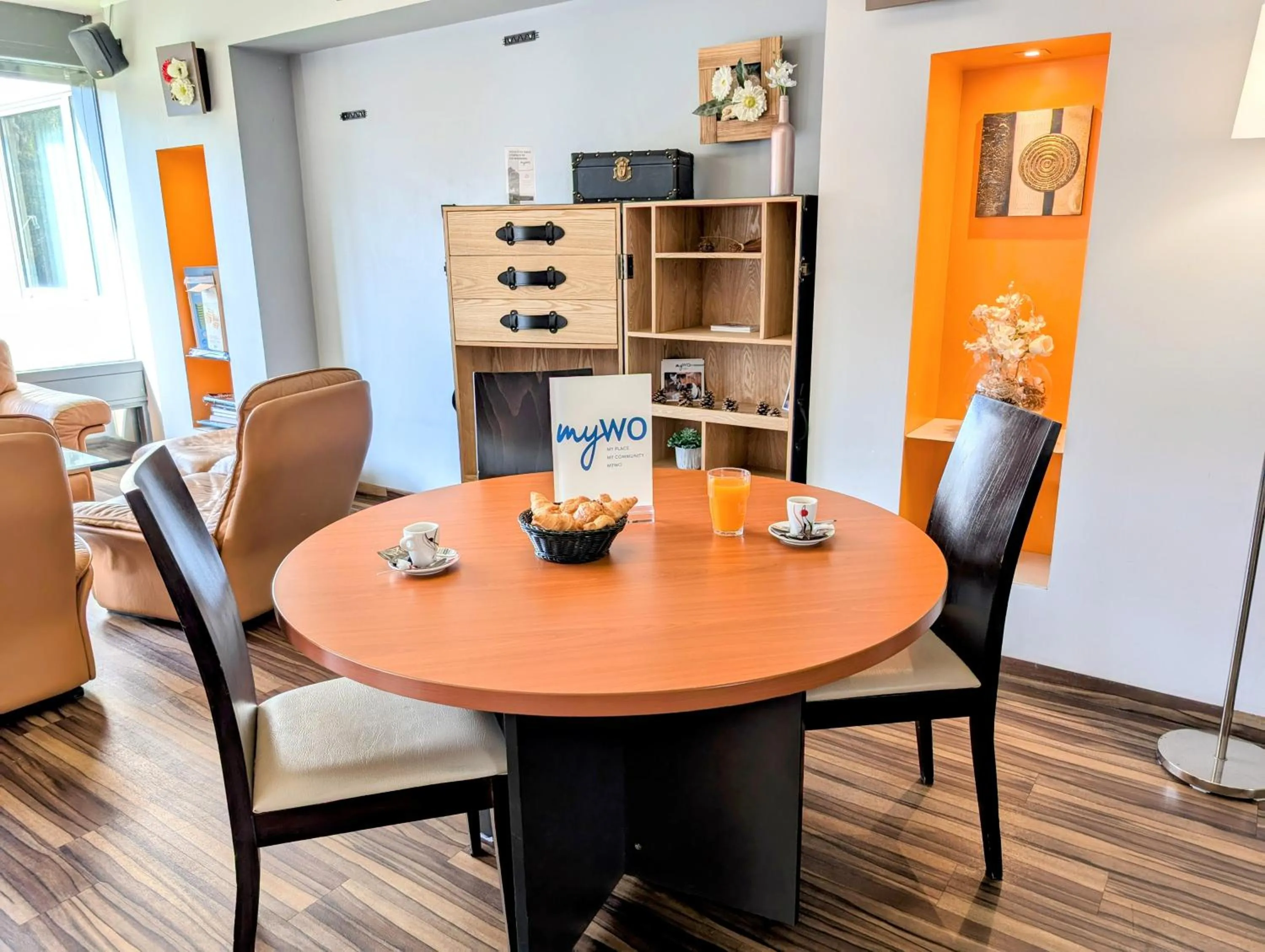 Seating area in Best Western Alexander Park Chambéry