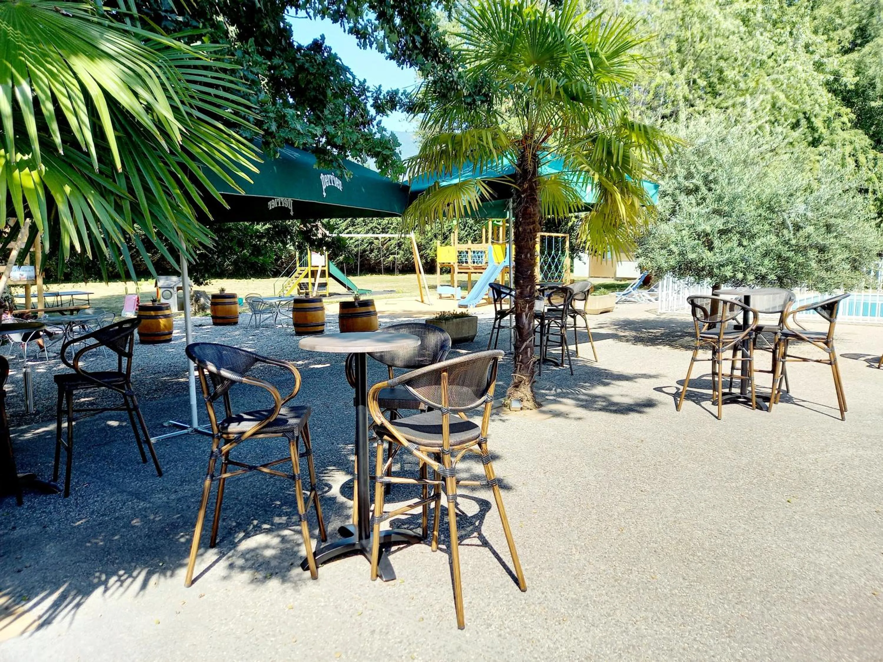 Patio in Best Western Alexander Park Chambéry