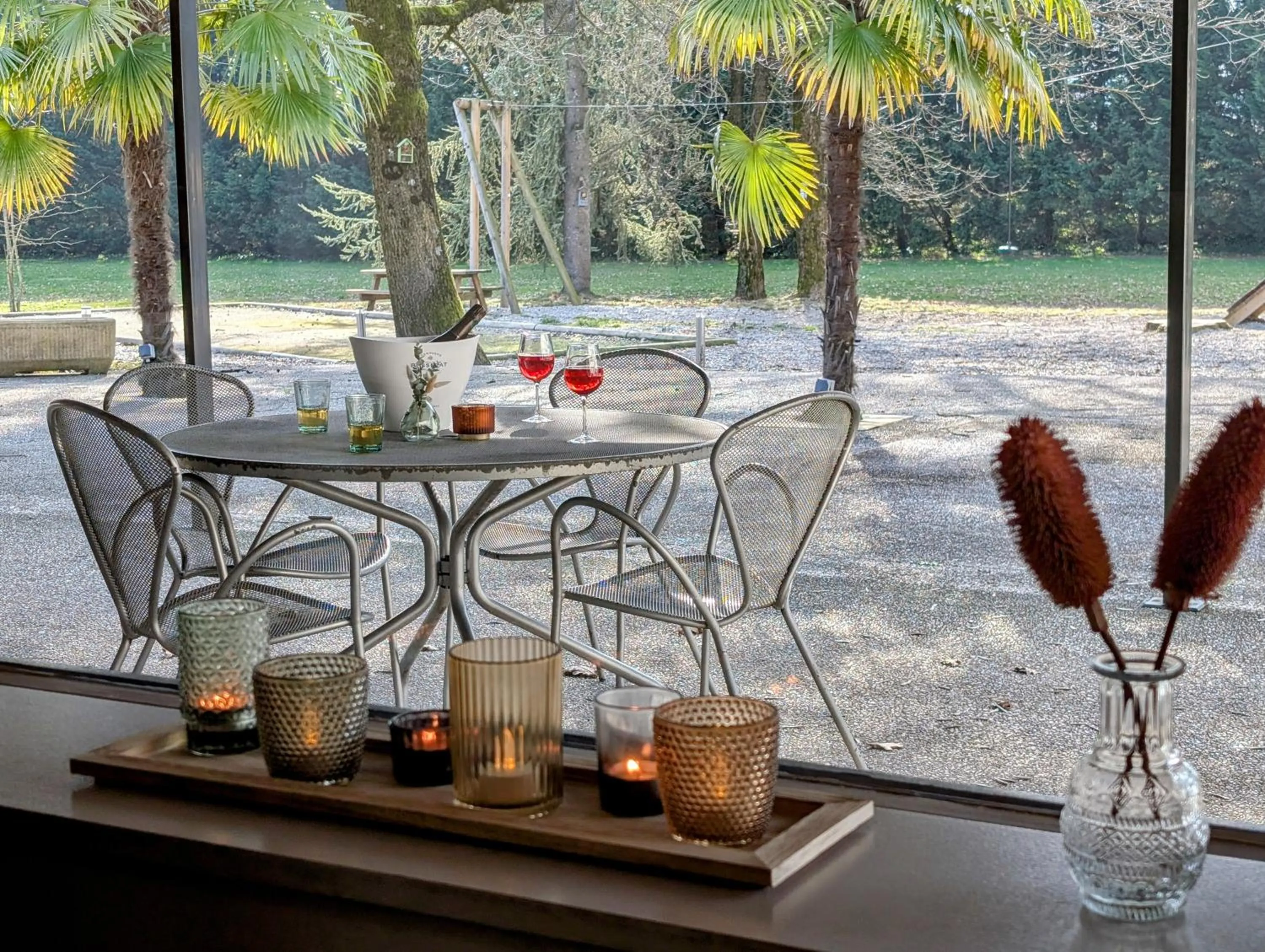 Patio in Best Western Alexander Park Chambéry