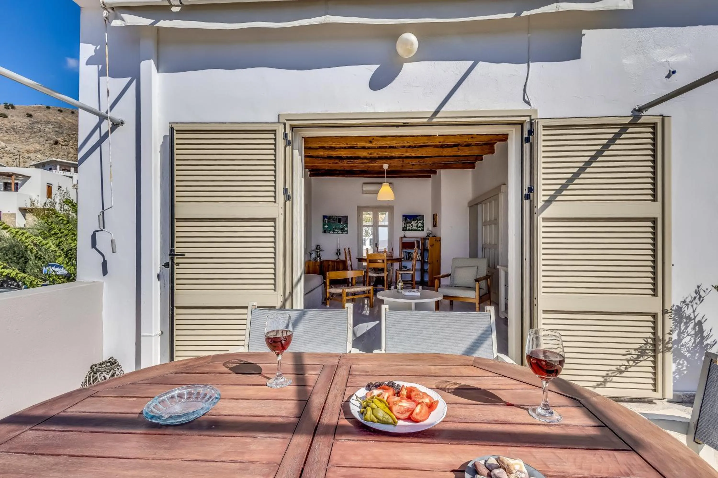 Patio in Sofia's Lovely Rooms