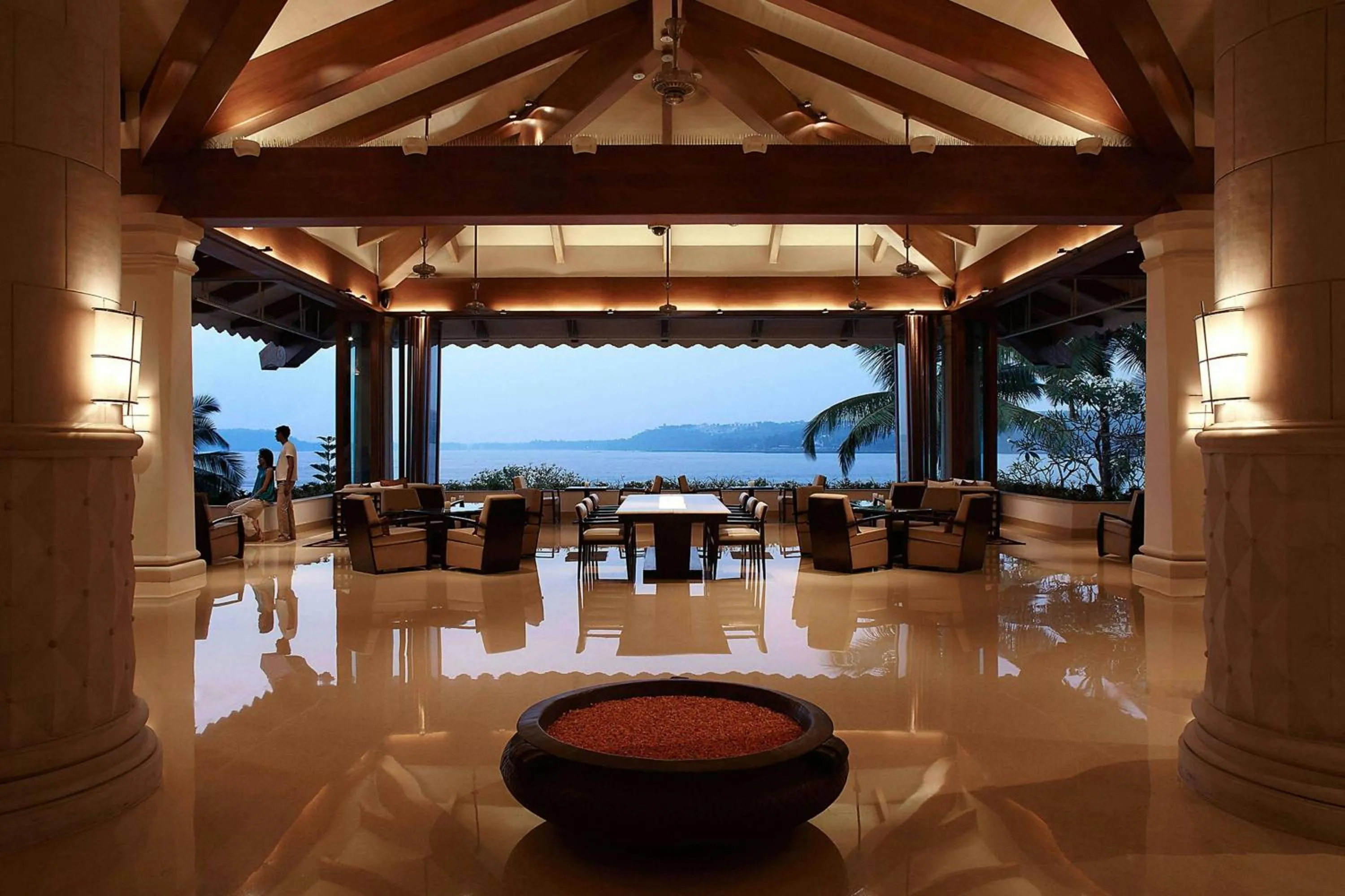 Lobby or reception in Goa Marriott Resort & Spa