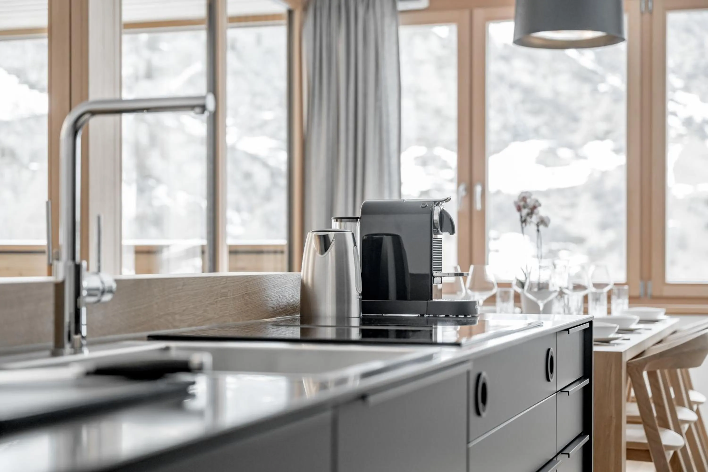 Kitchen or kitchenette in all inclusive Hotel Lohmann