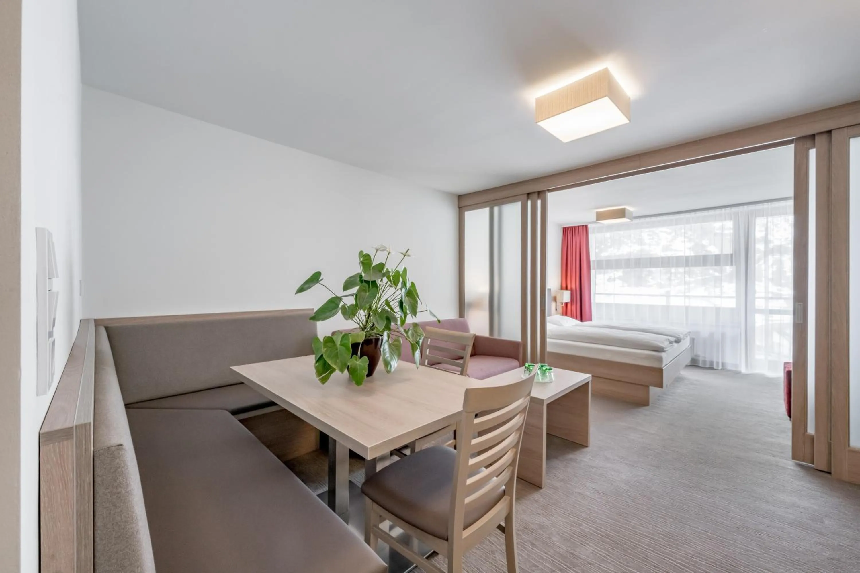 Living room, Bed in all inclusive Hotel Lohmann