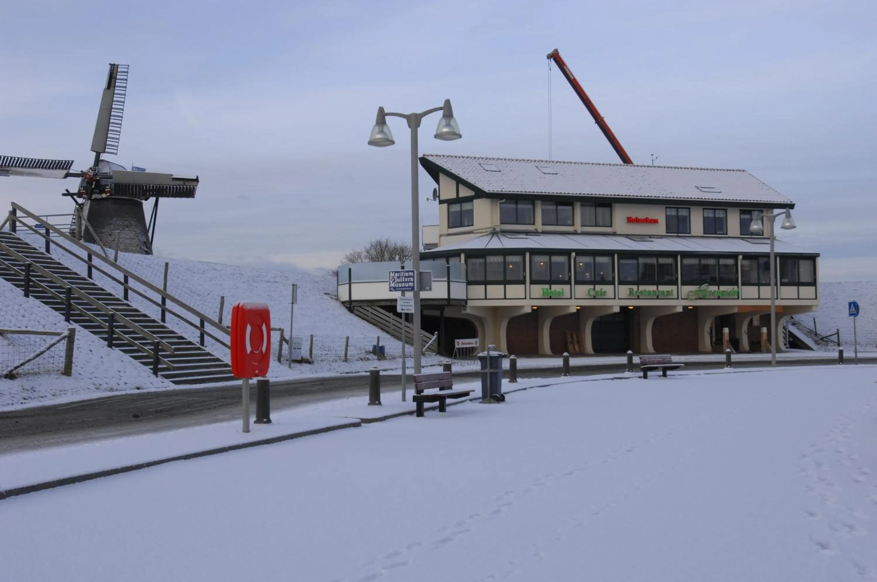 Property building in Hotel Havenzicht Texel