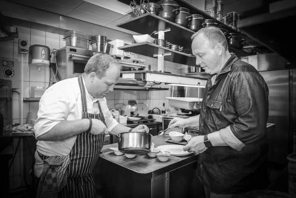 Lunch in Hotel Havenzicht Texel