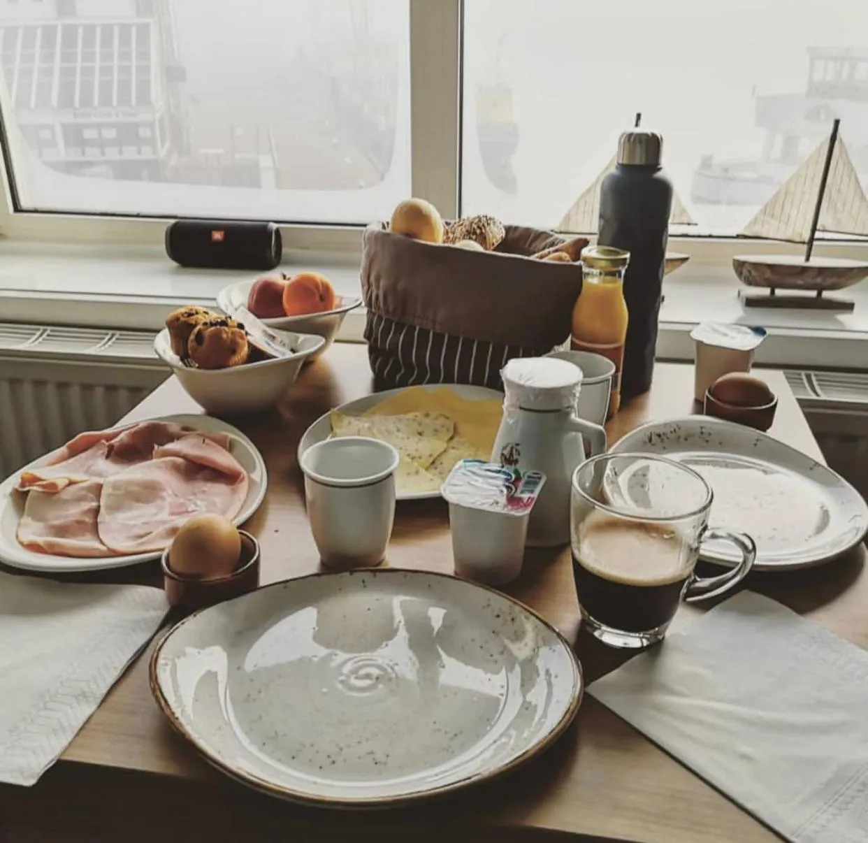 Breakfast in Hotel Havenzicht Texel