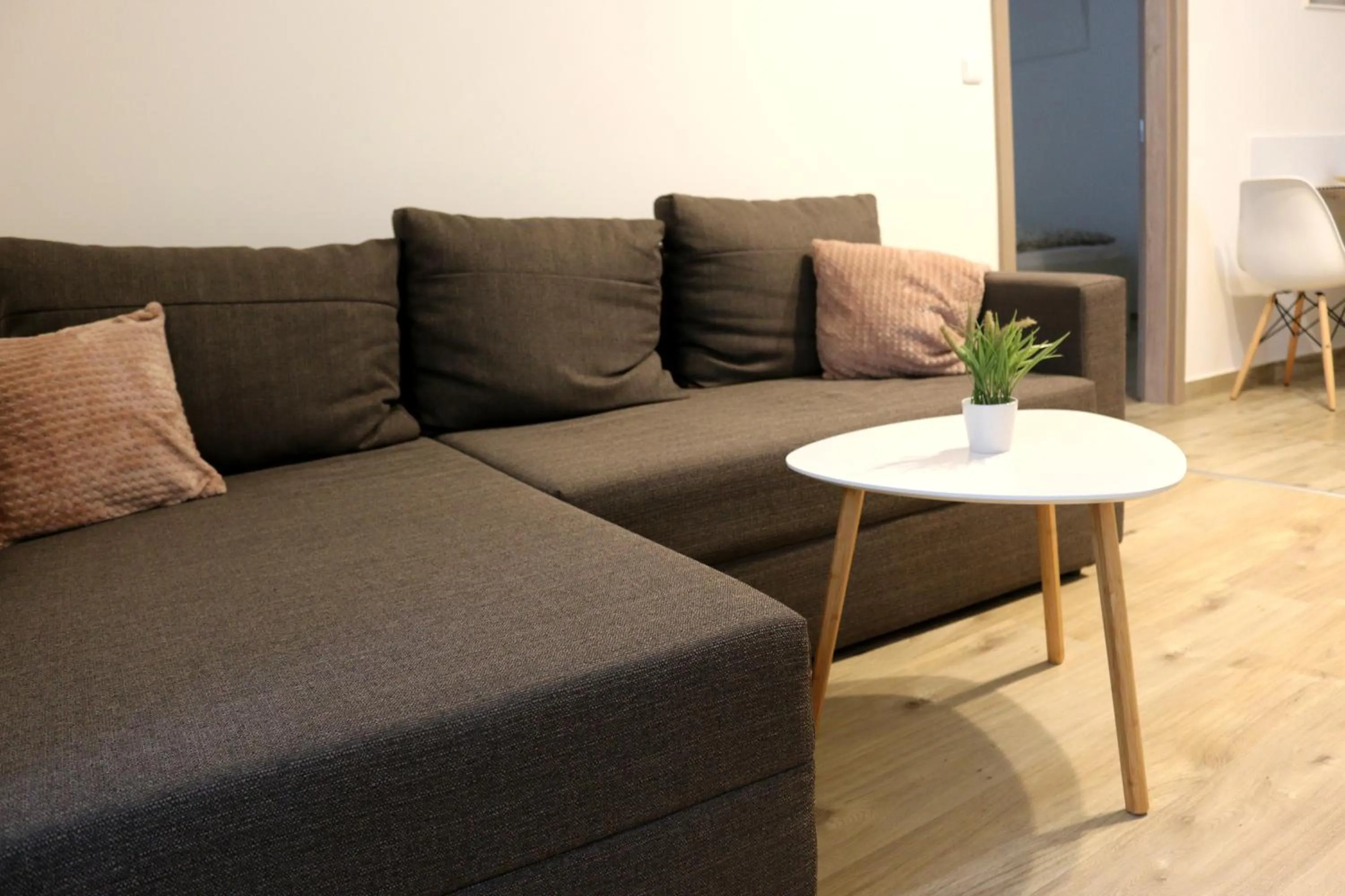 Seating area in Betlem Prague Apartments