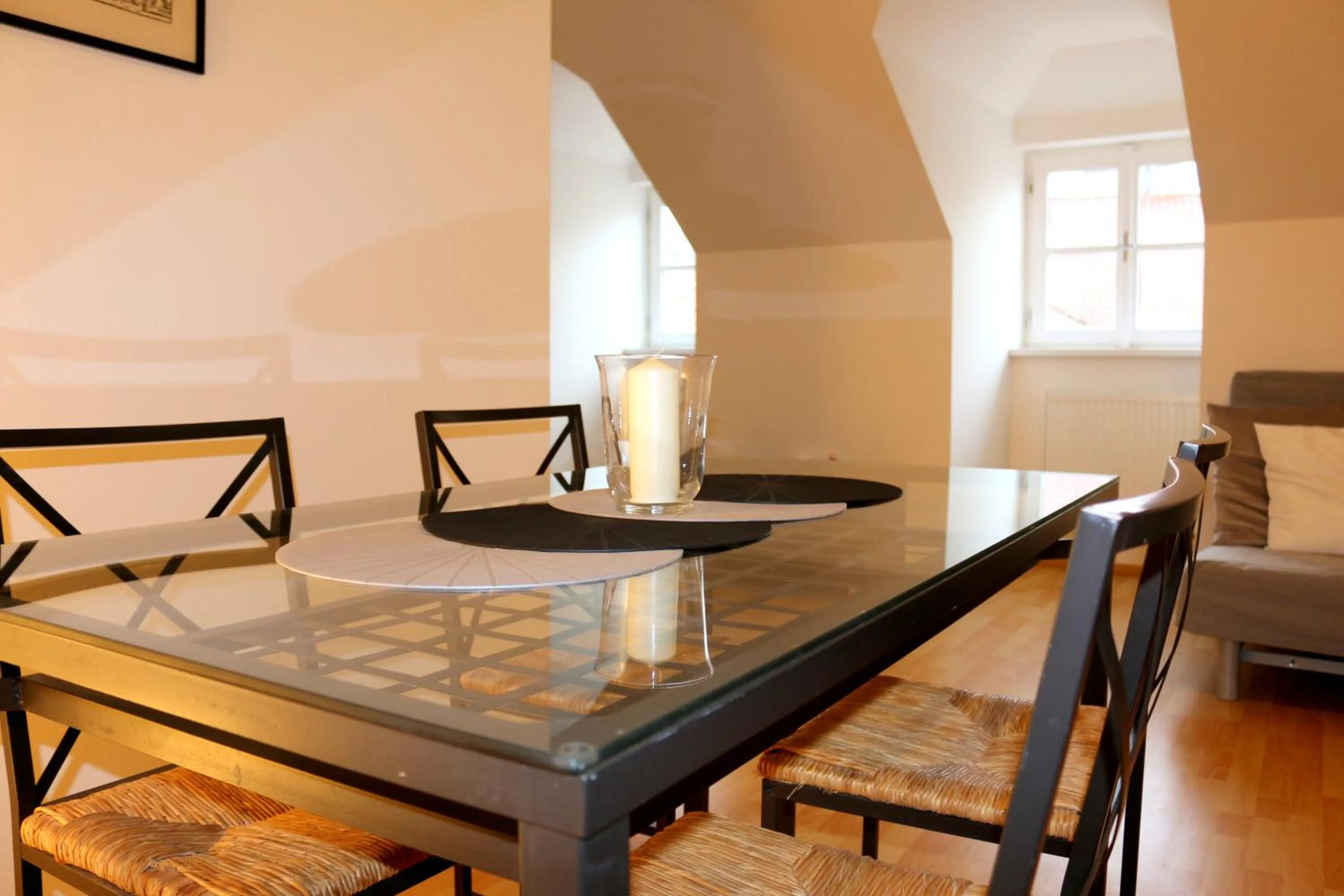 Dining area in Betlem Prague Apartments
