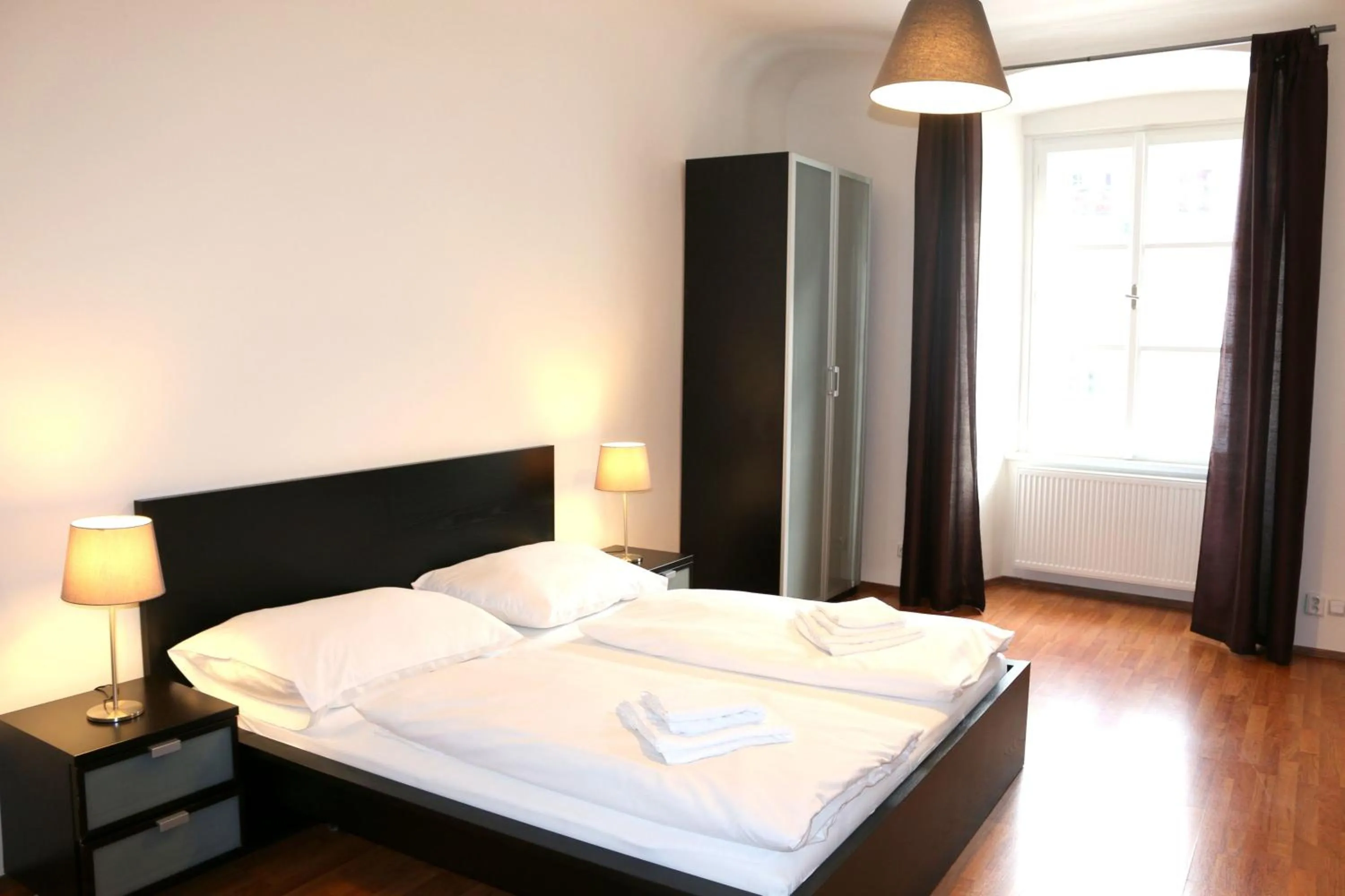 Bedroom, Bed in Betlem Prague Apartments