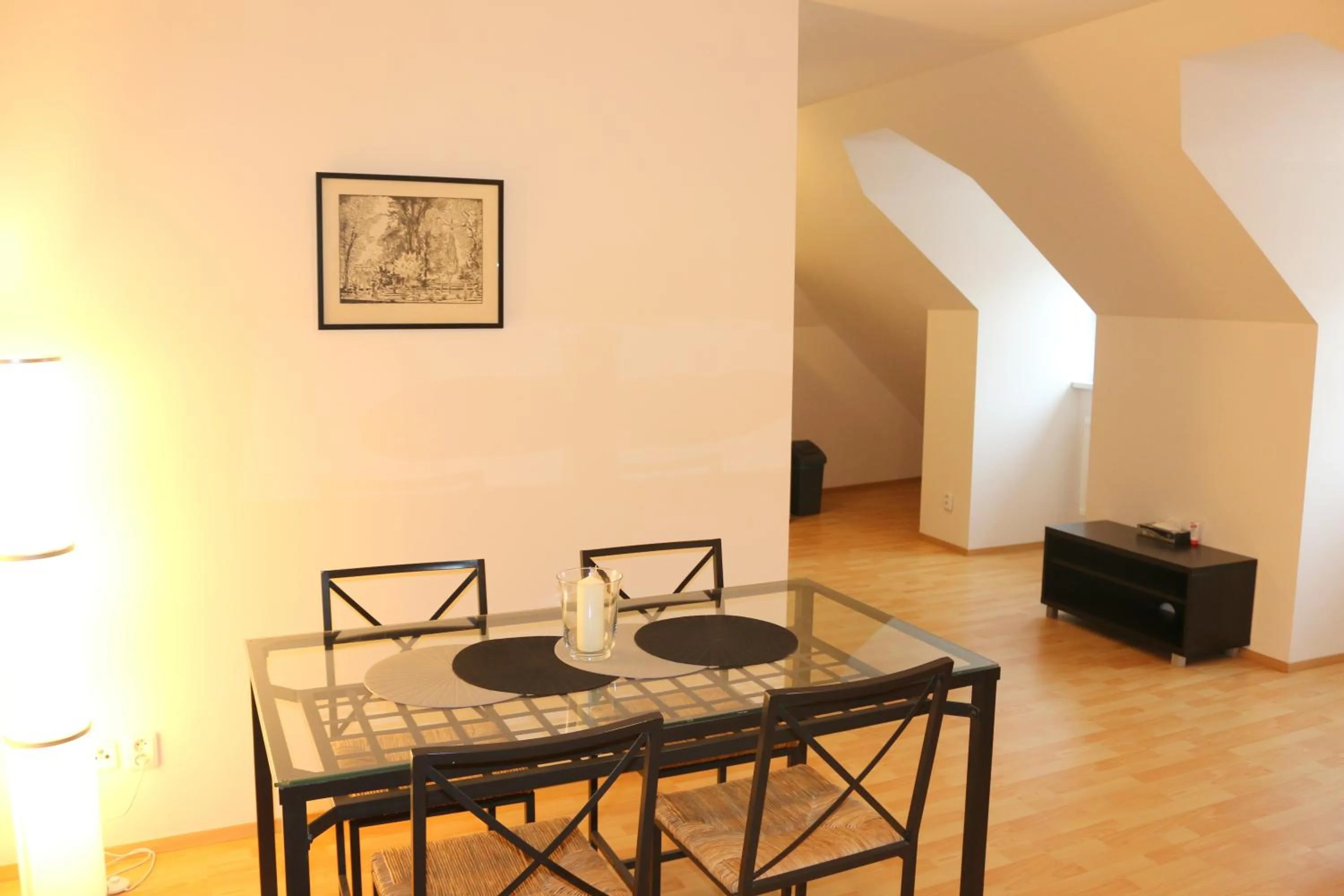 Dining area in Betlem Prague Apartments