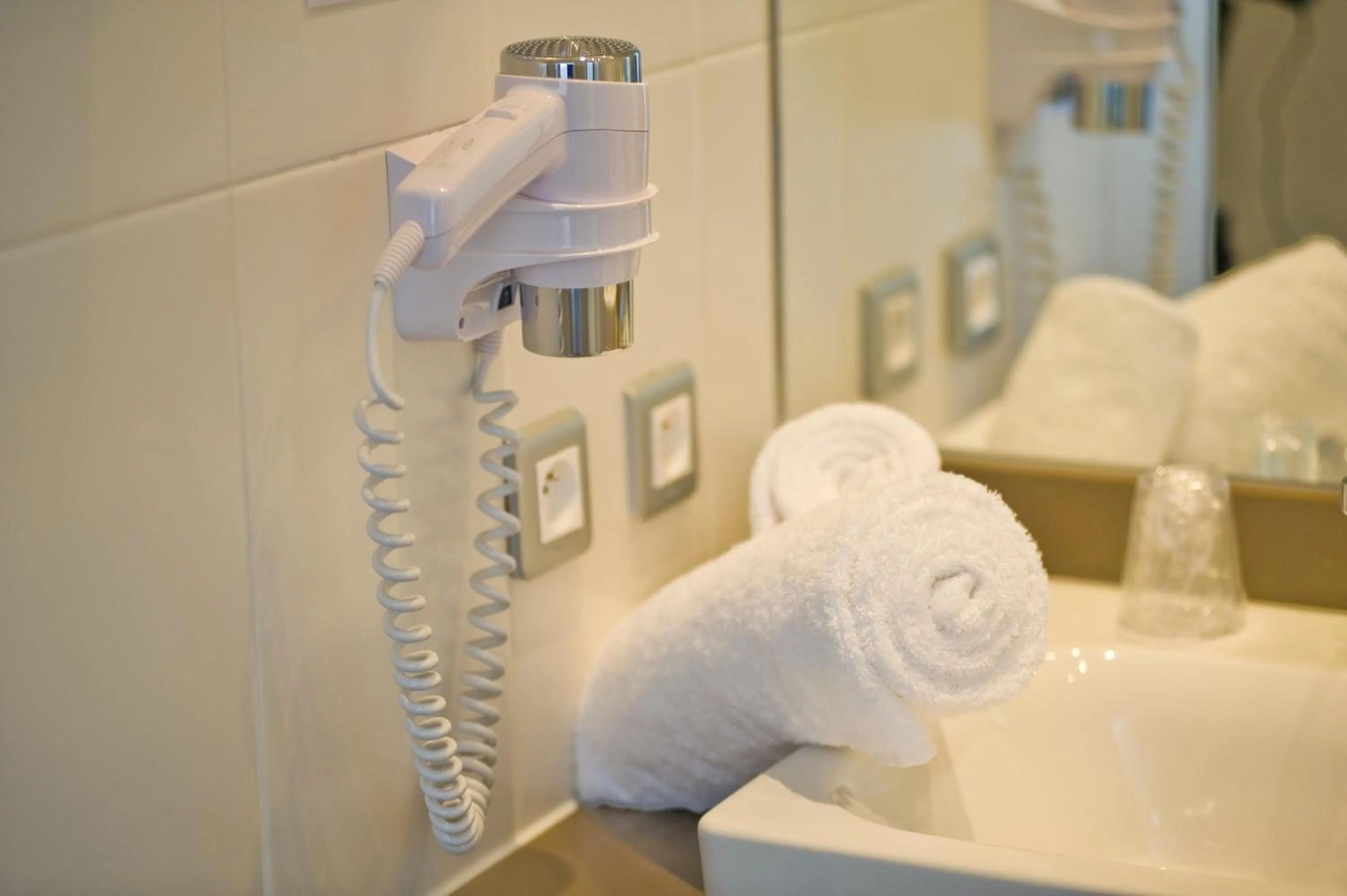 Bathroom in Le Manoir d'Agnès Logis hôtel restaurant