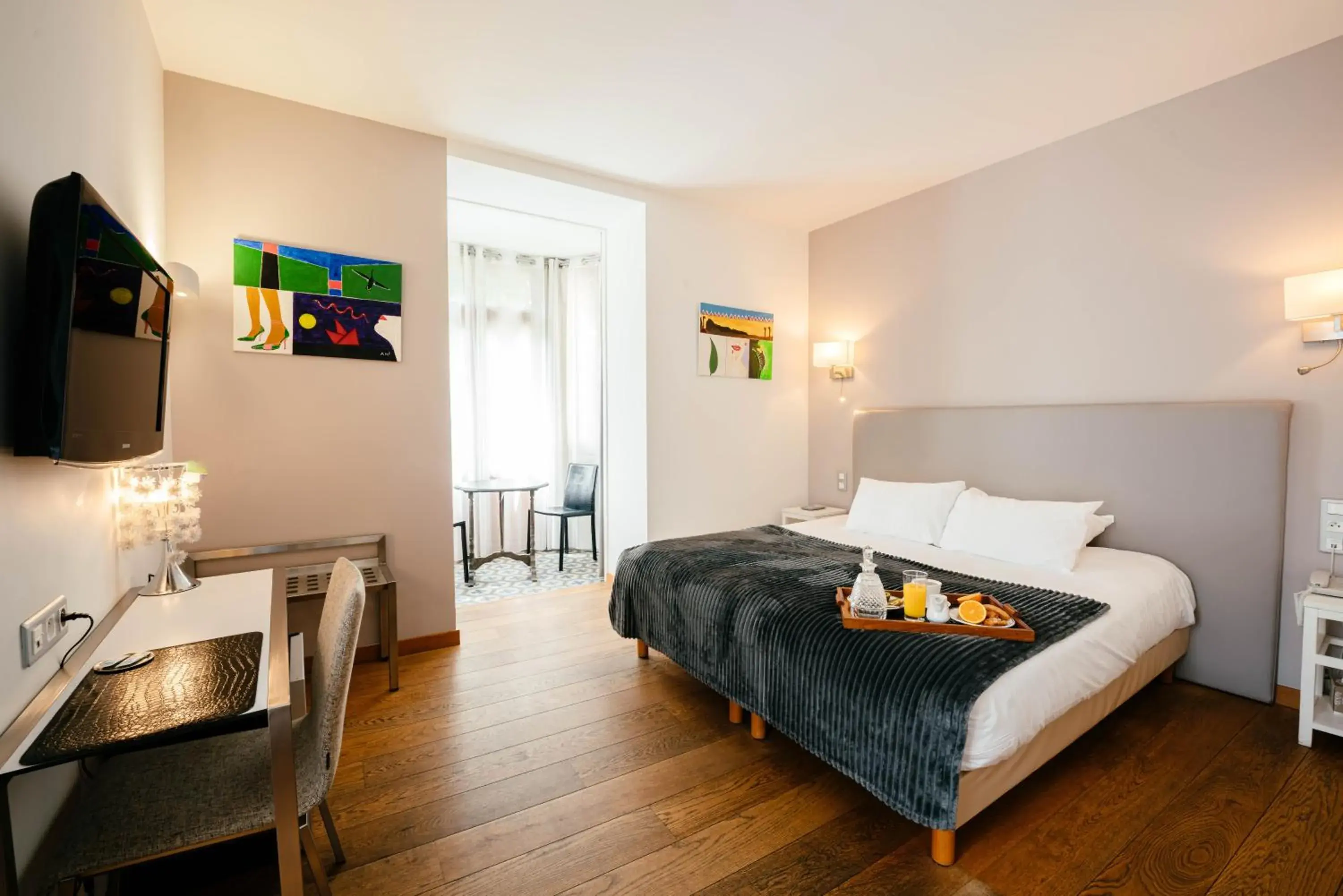 Bed in Le Manoir d'Agnès Logis hôtel restaurant Bed in Le Manoir d'Agnès Logis hôtel restaurant