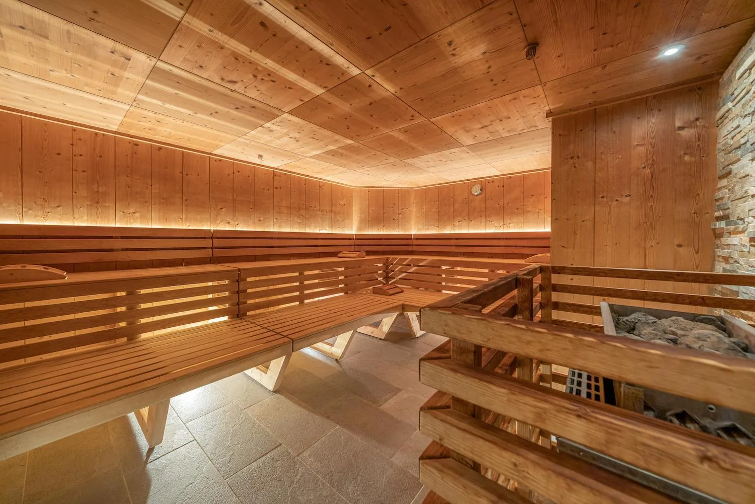 Sauna in Hotel Bergland All Inclusive Top Quality