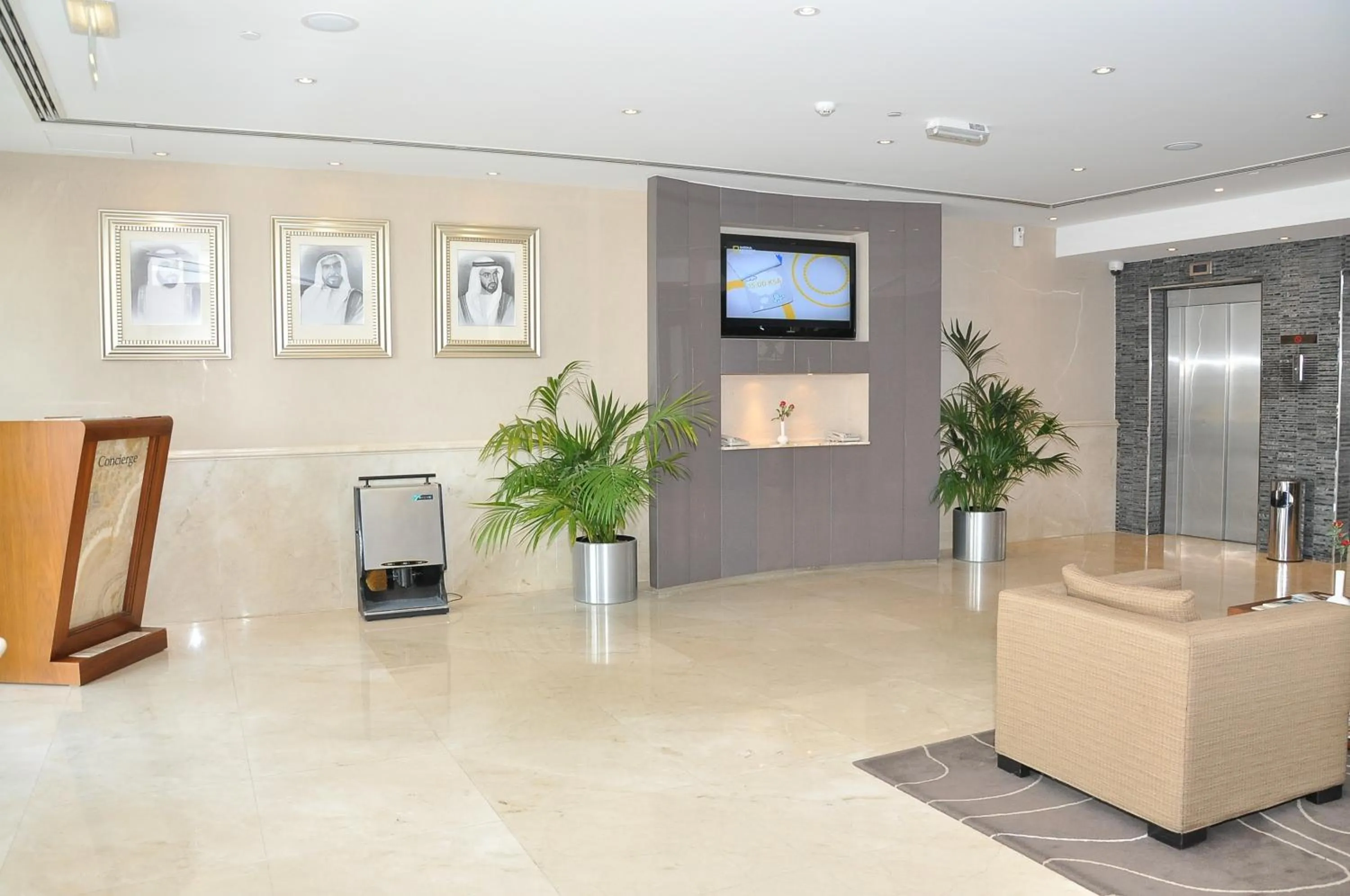 Lobby or reception in Phoenix Plaza Hotel Apartments