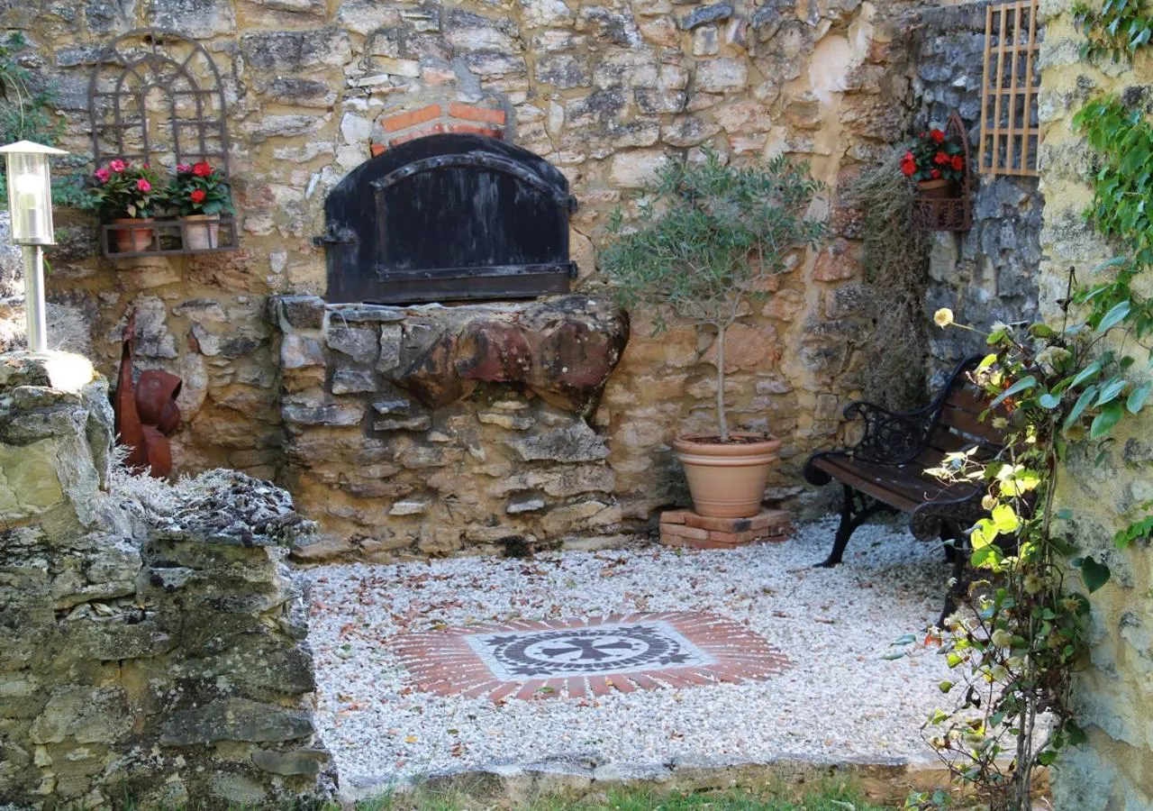 Decorative detail in La Métairie des Songes