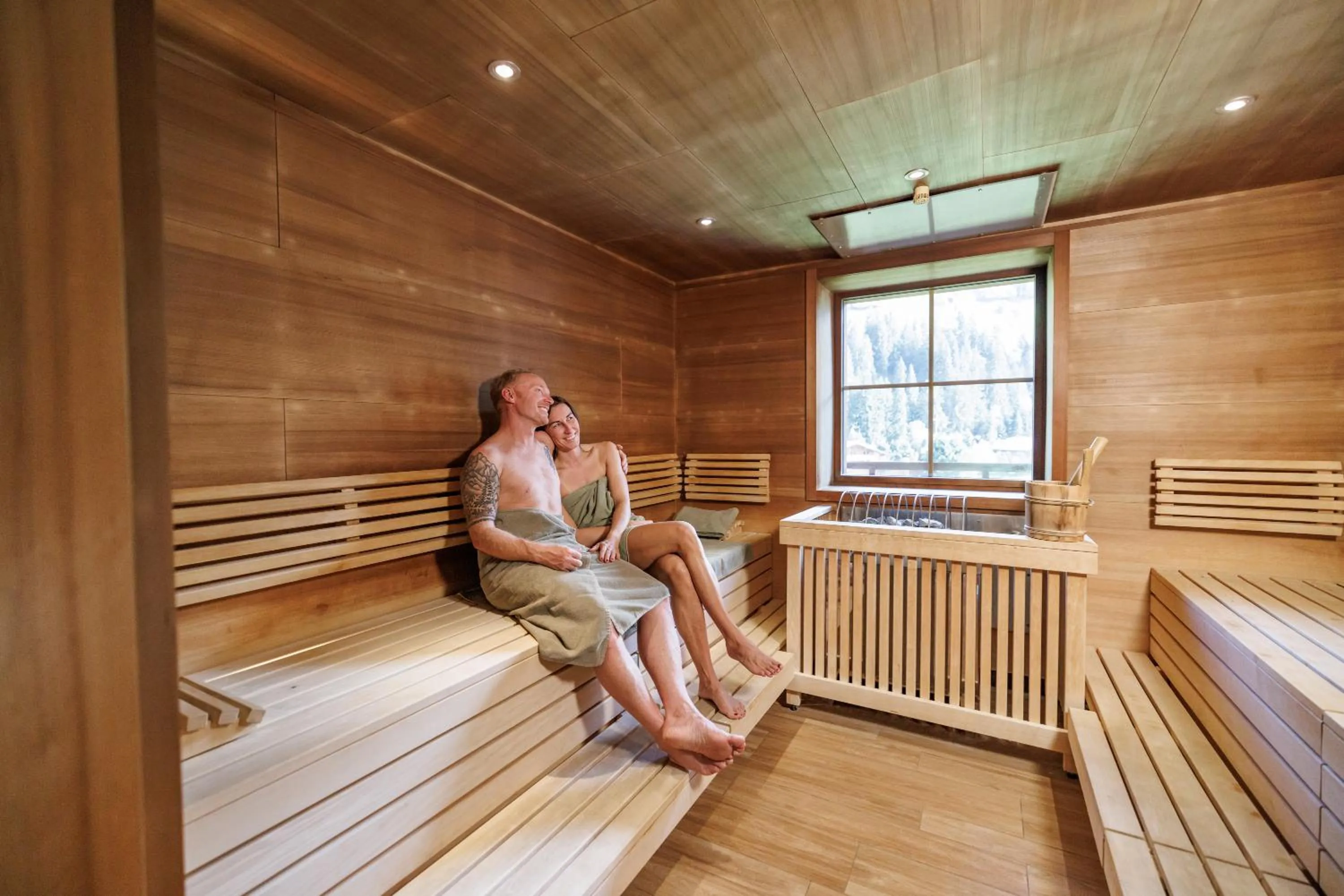 Sauna in 4*S Galtenberg Resort