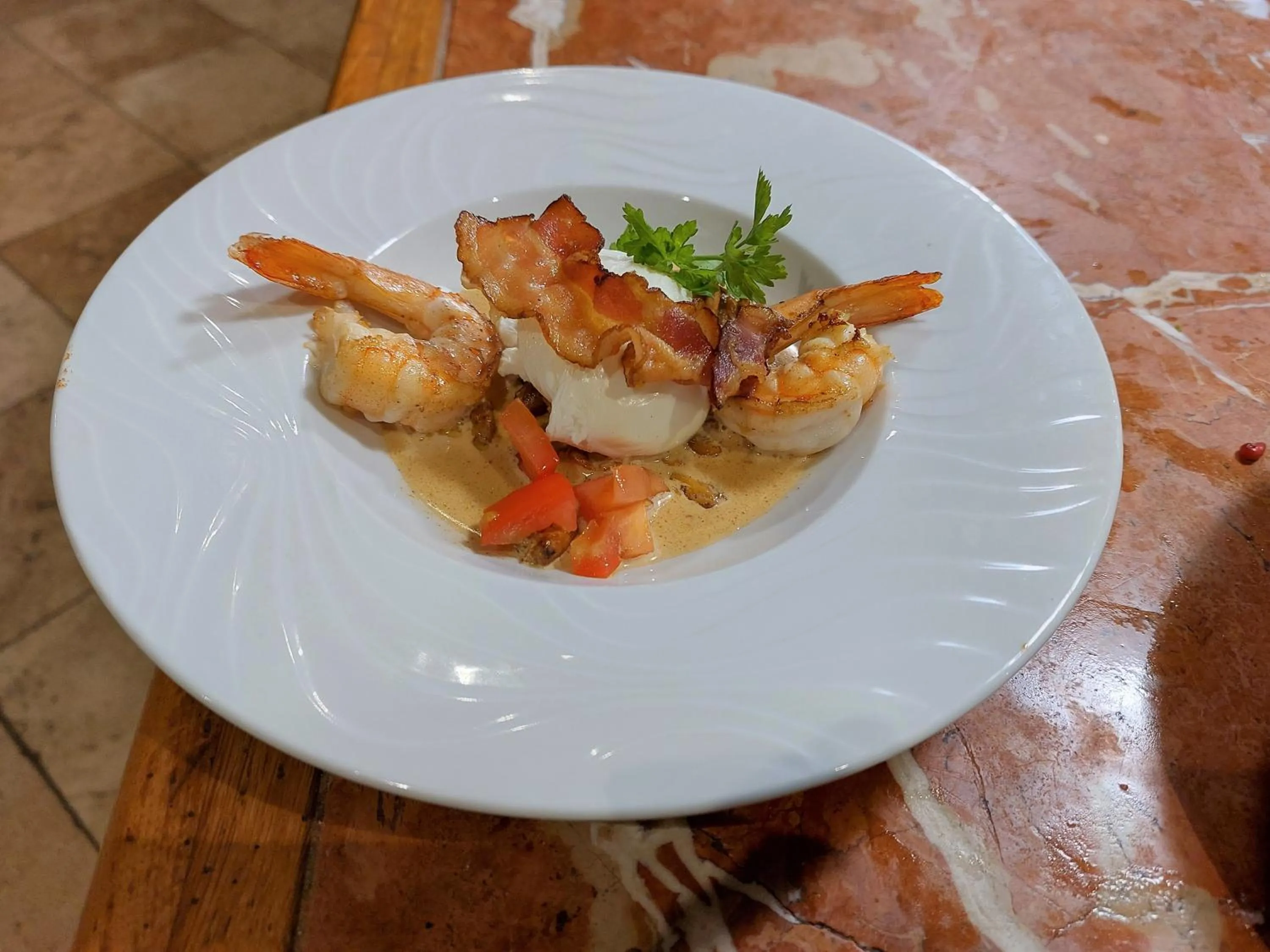 Food and drinks in La Bergerie Du Moulin