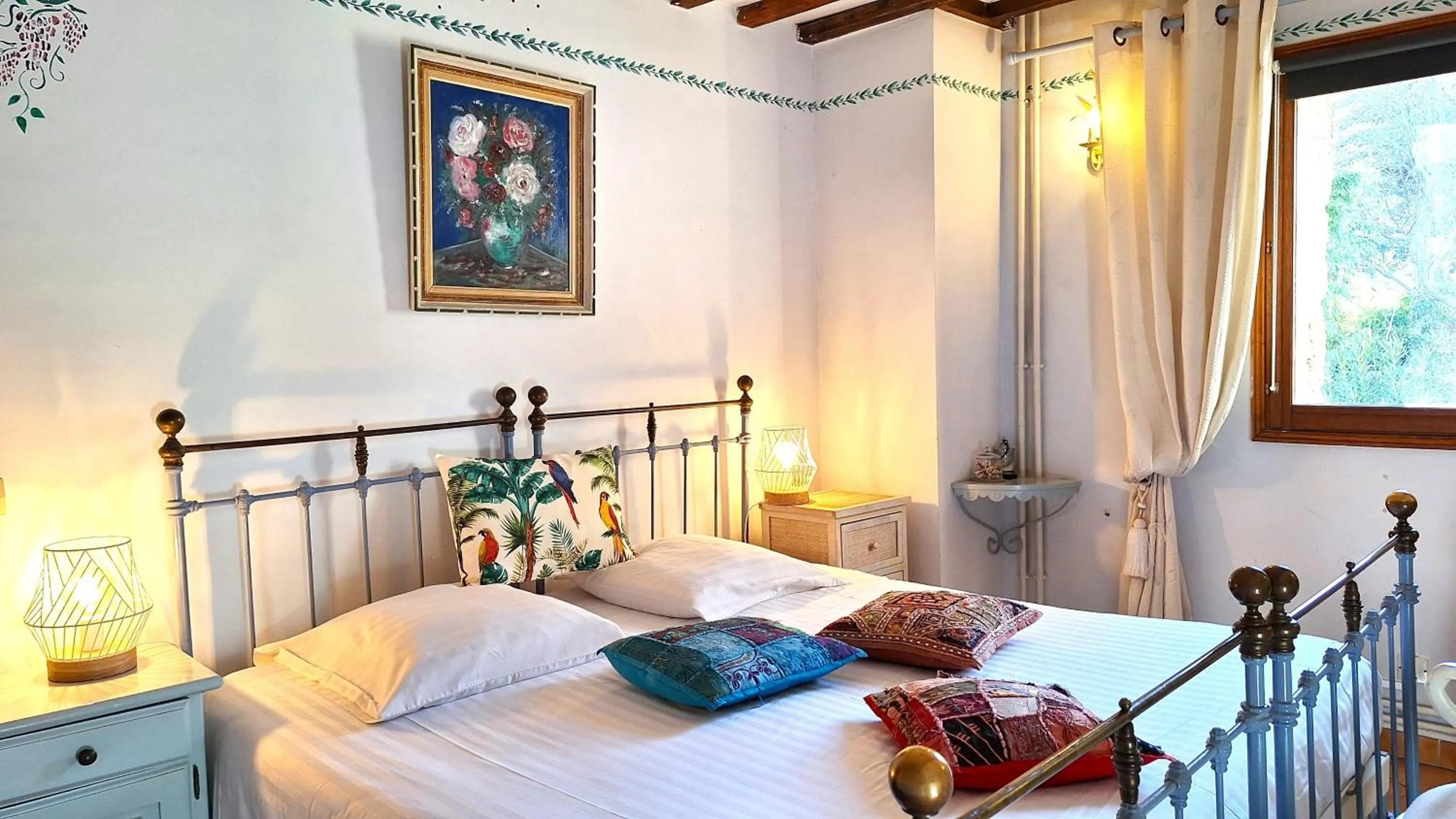 Bed in La Bergerie Du Moulin