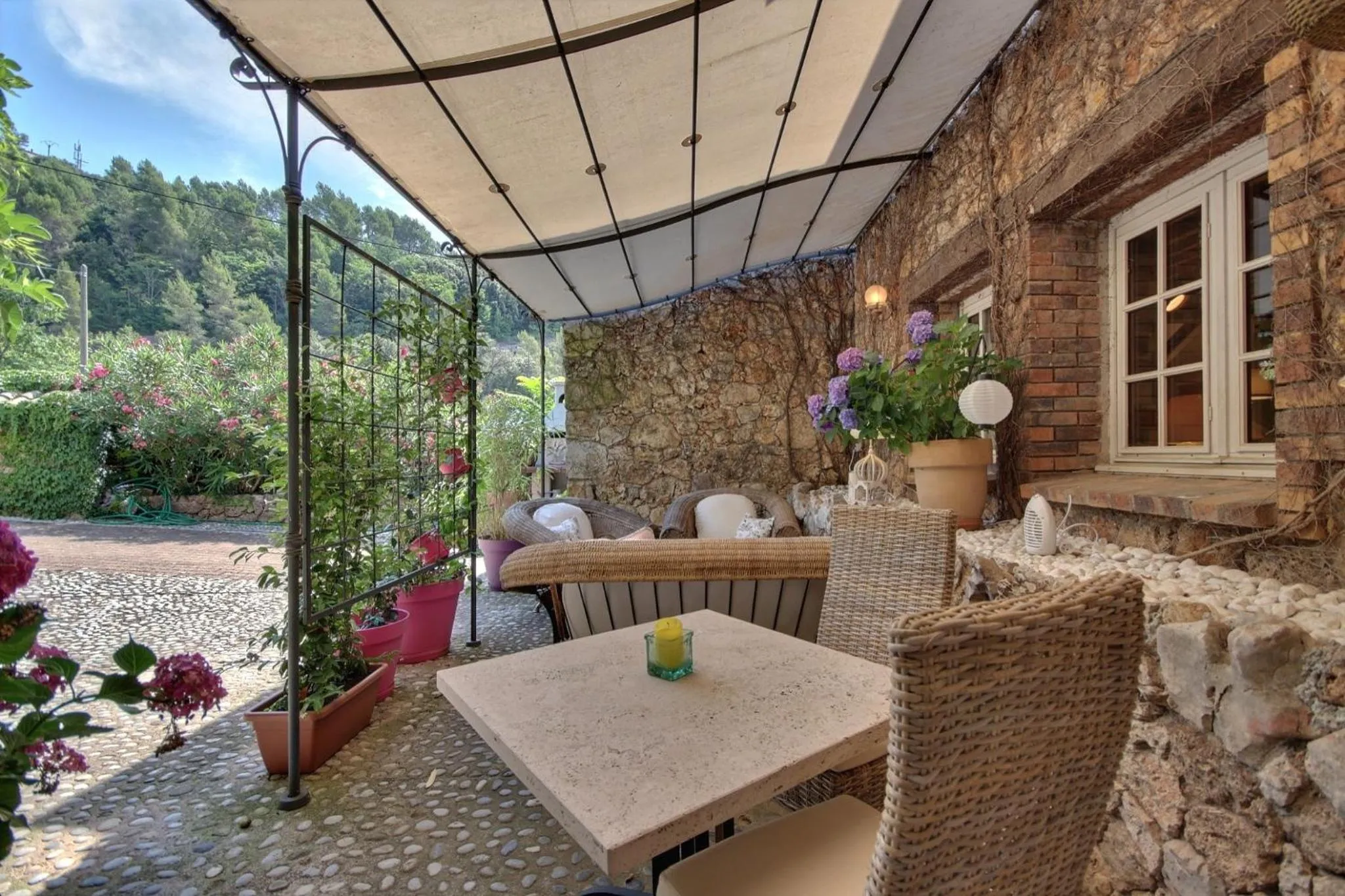 Balcony/Terrace in La Bergerie Du Moulin