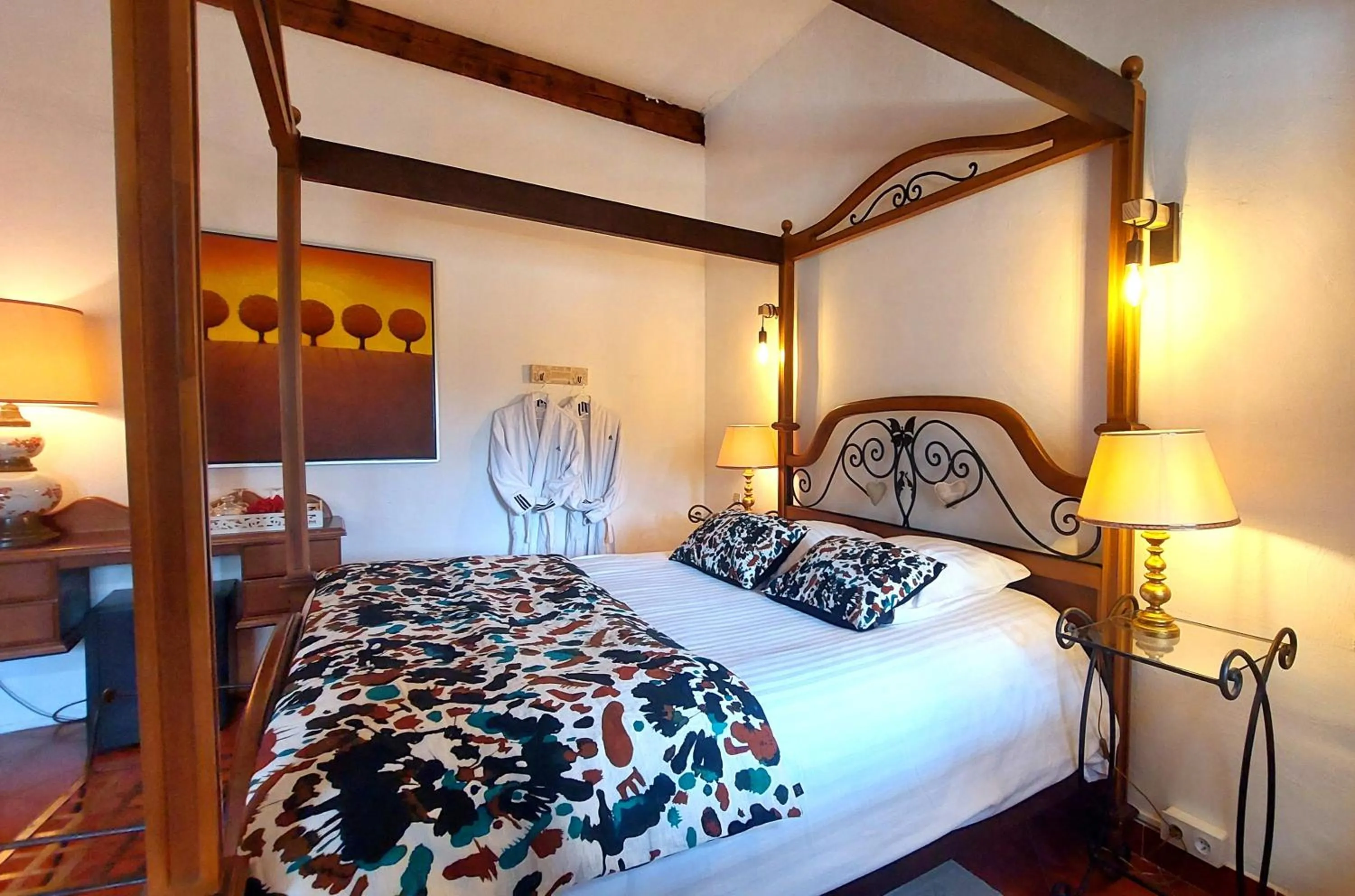 Bed in La Bergerie Du Moulin