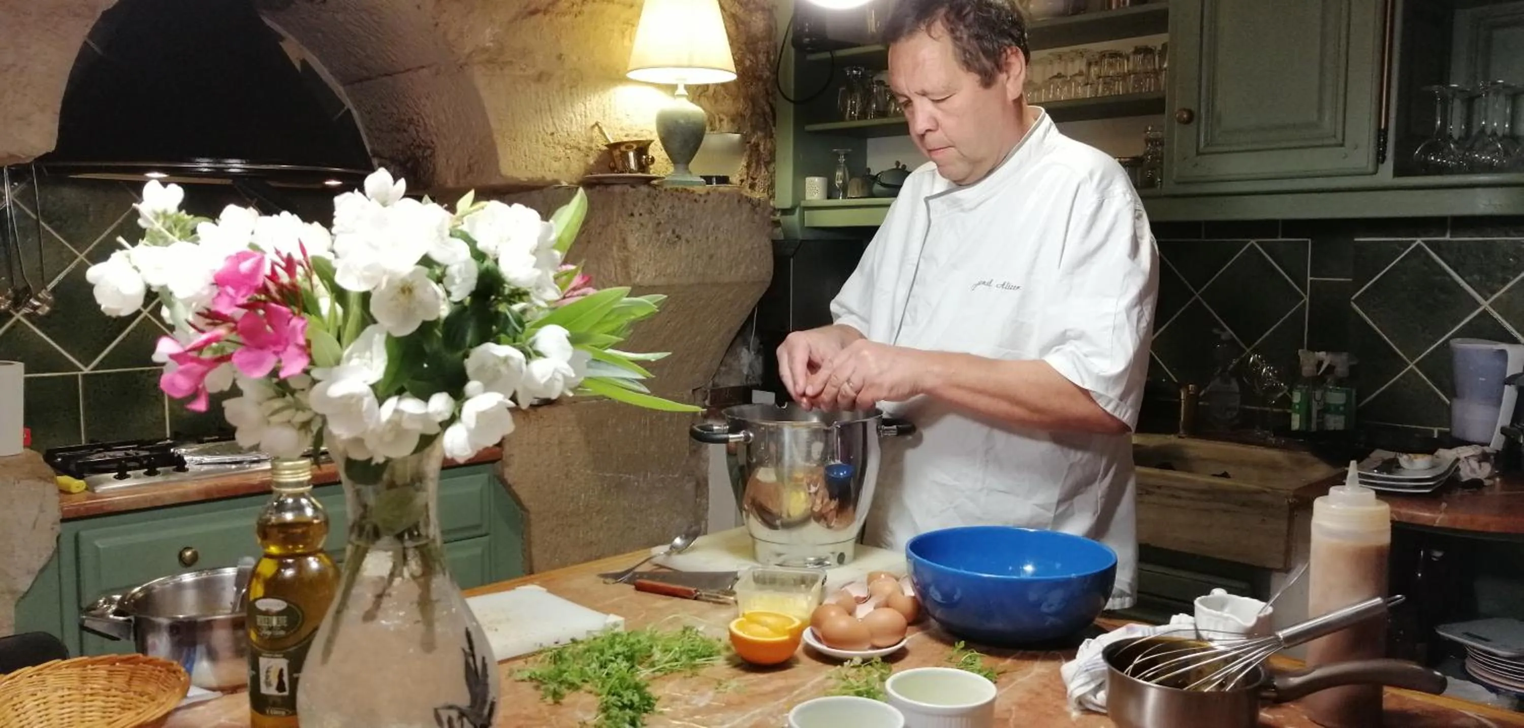 Dinner in La Bergerie Du Moulin