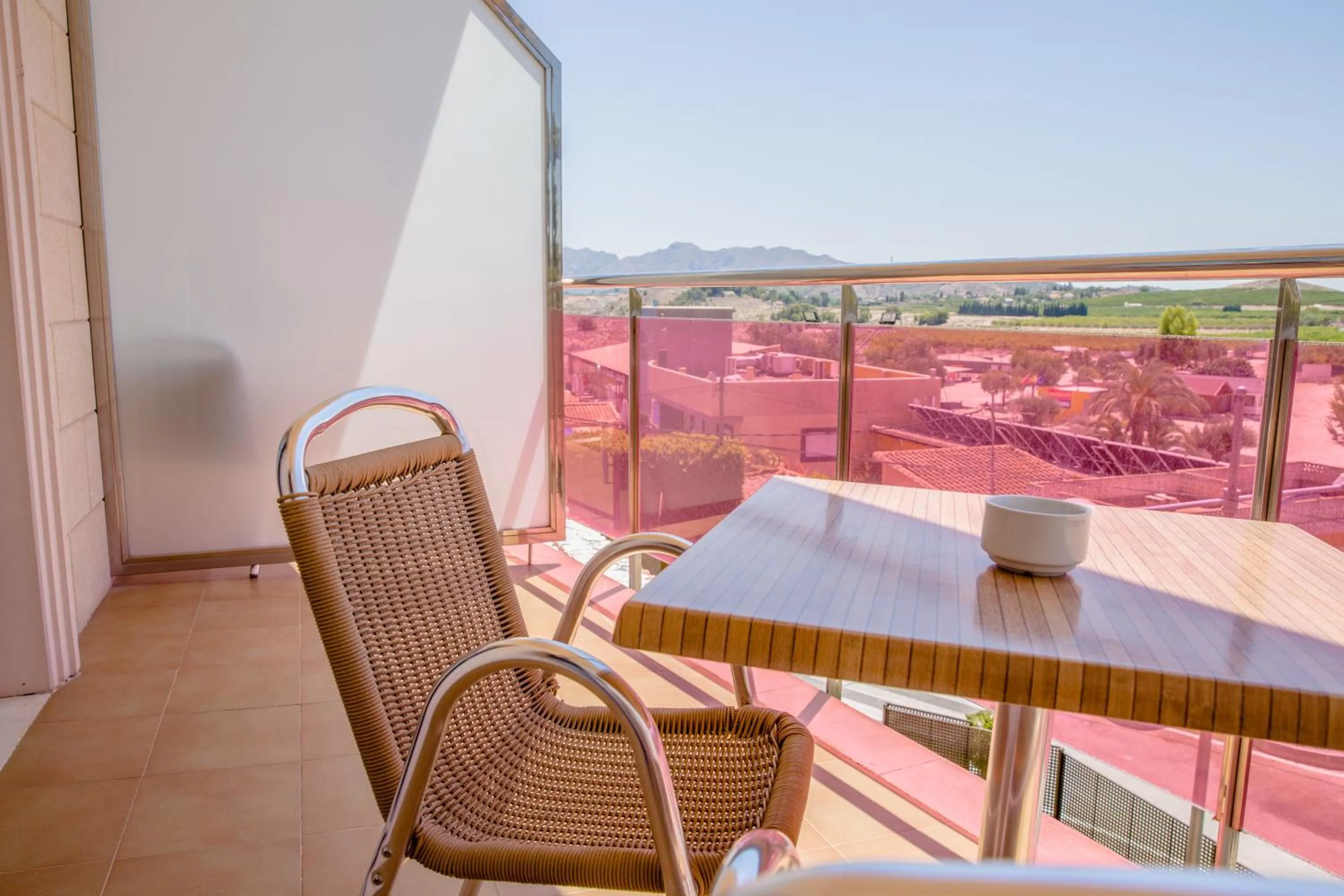 Balcony/Terrace in Hospedium Hotel Los Periquitos