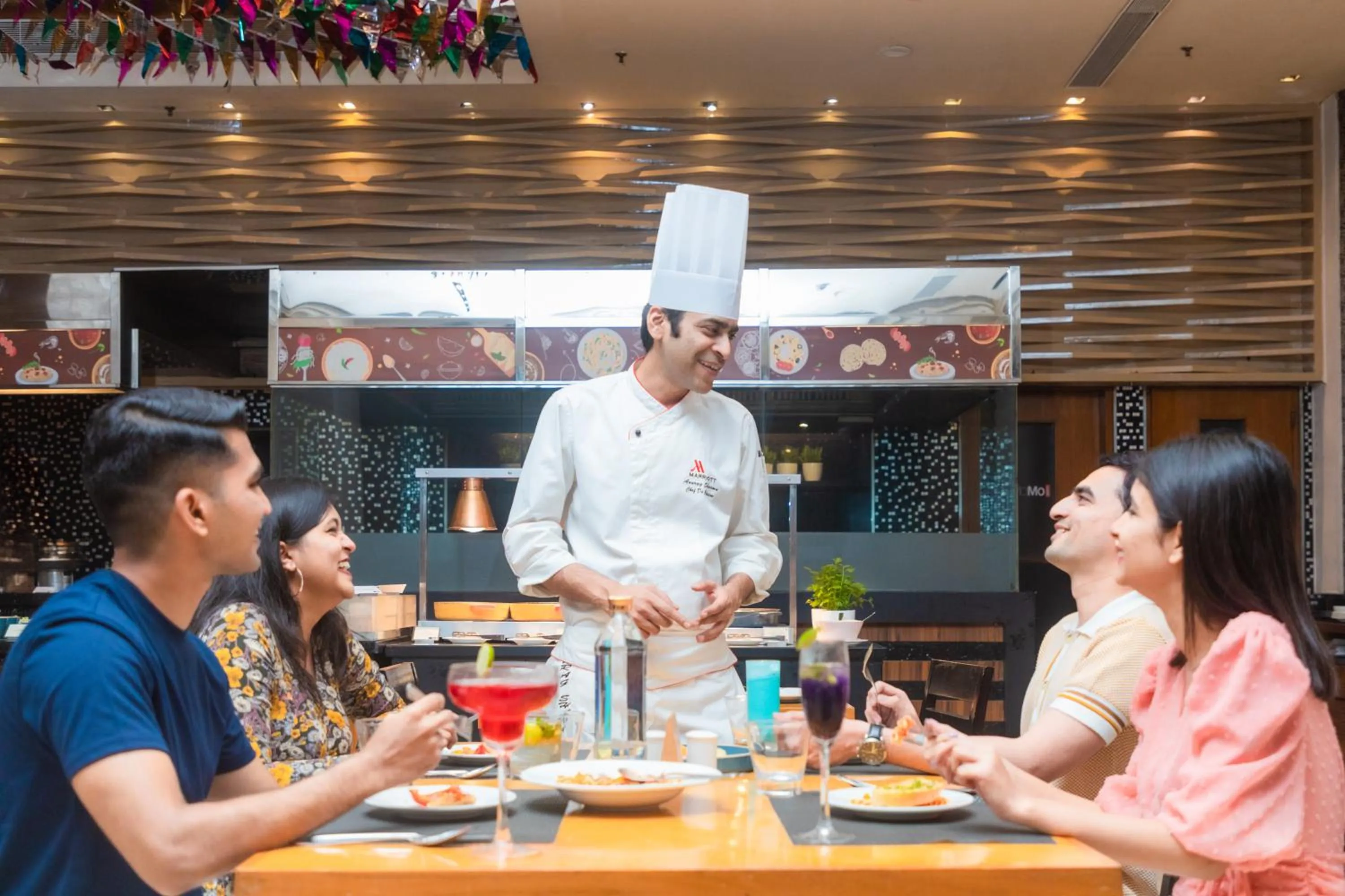 Restaurant/places to eat in Courtyard by Marriott Hyderabad