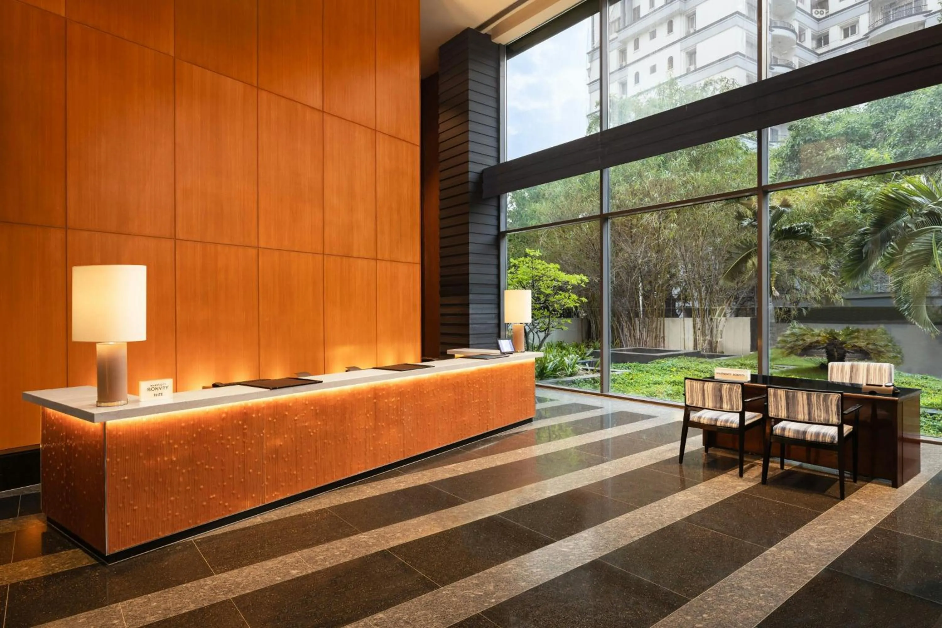 Lobby or reception in Courtyard by Marriott Hyderabad