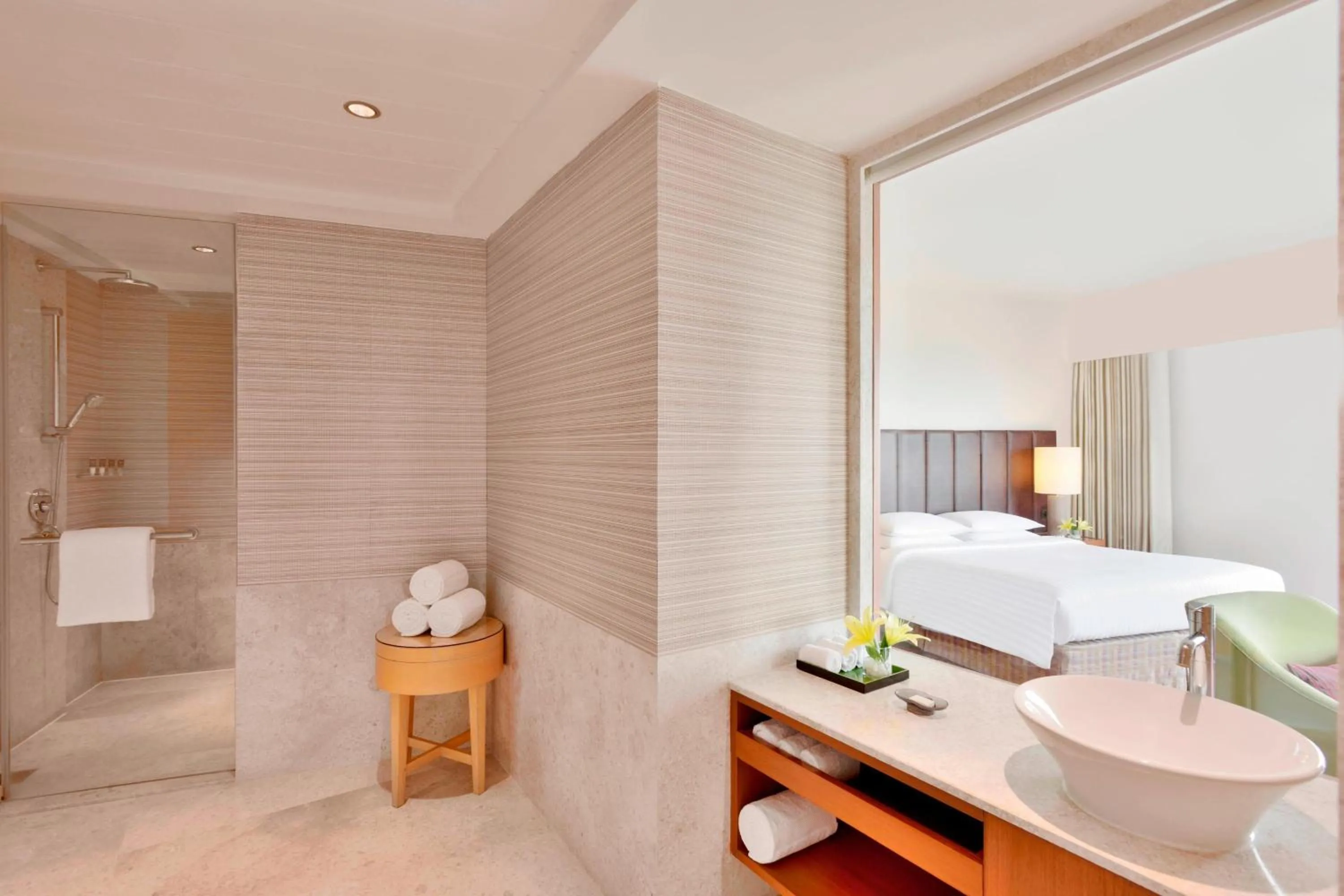 Bathroom in Courtyard by Marriott Hyderabad