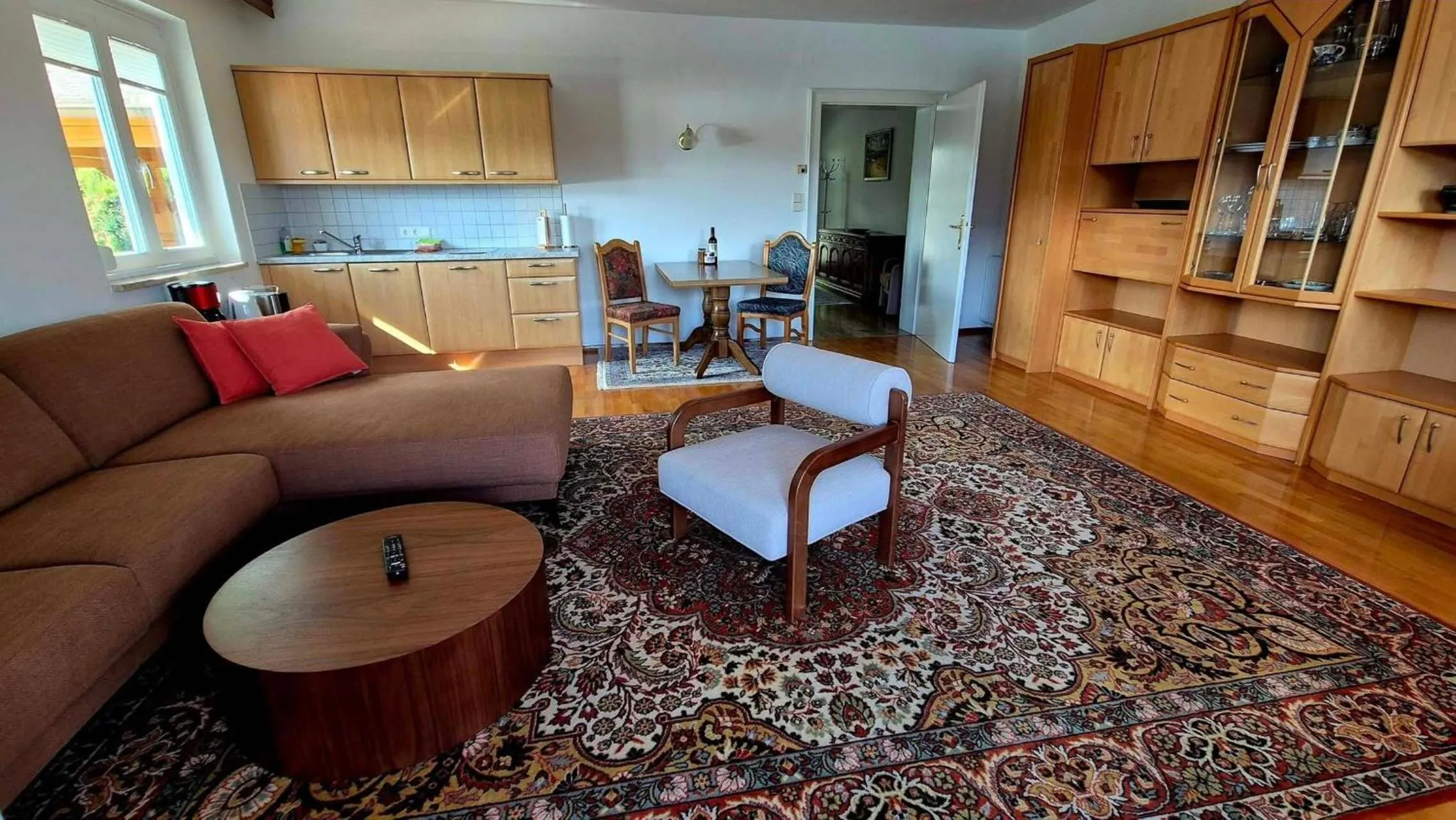 Living room in Haus Kraller-Urlaub mit Seeblick