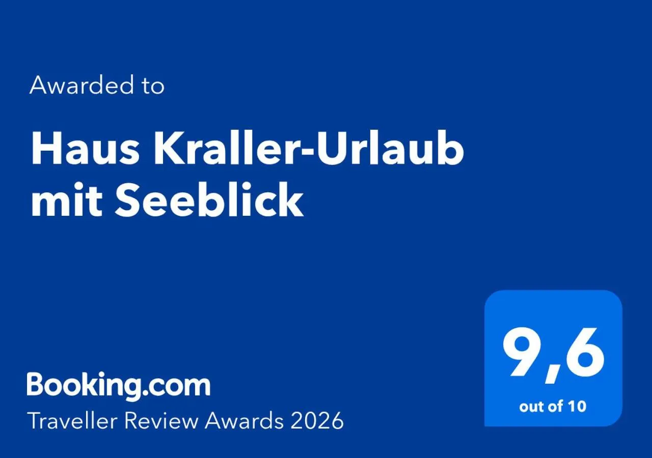 Haus Kraller-Urlaub mit Seeblick