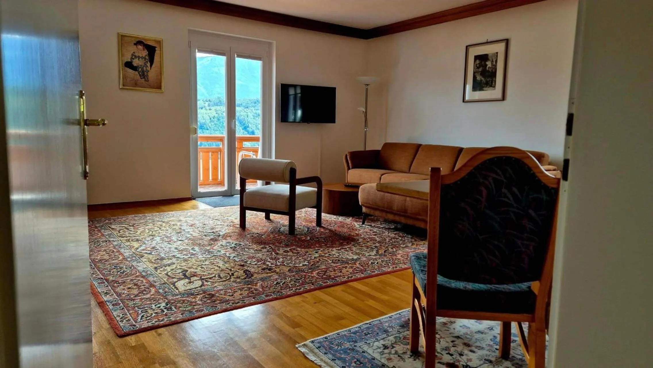 Living room in Haus Kraller-Urlaub mit Seeblick