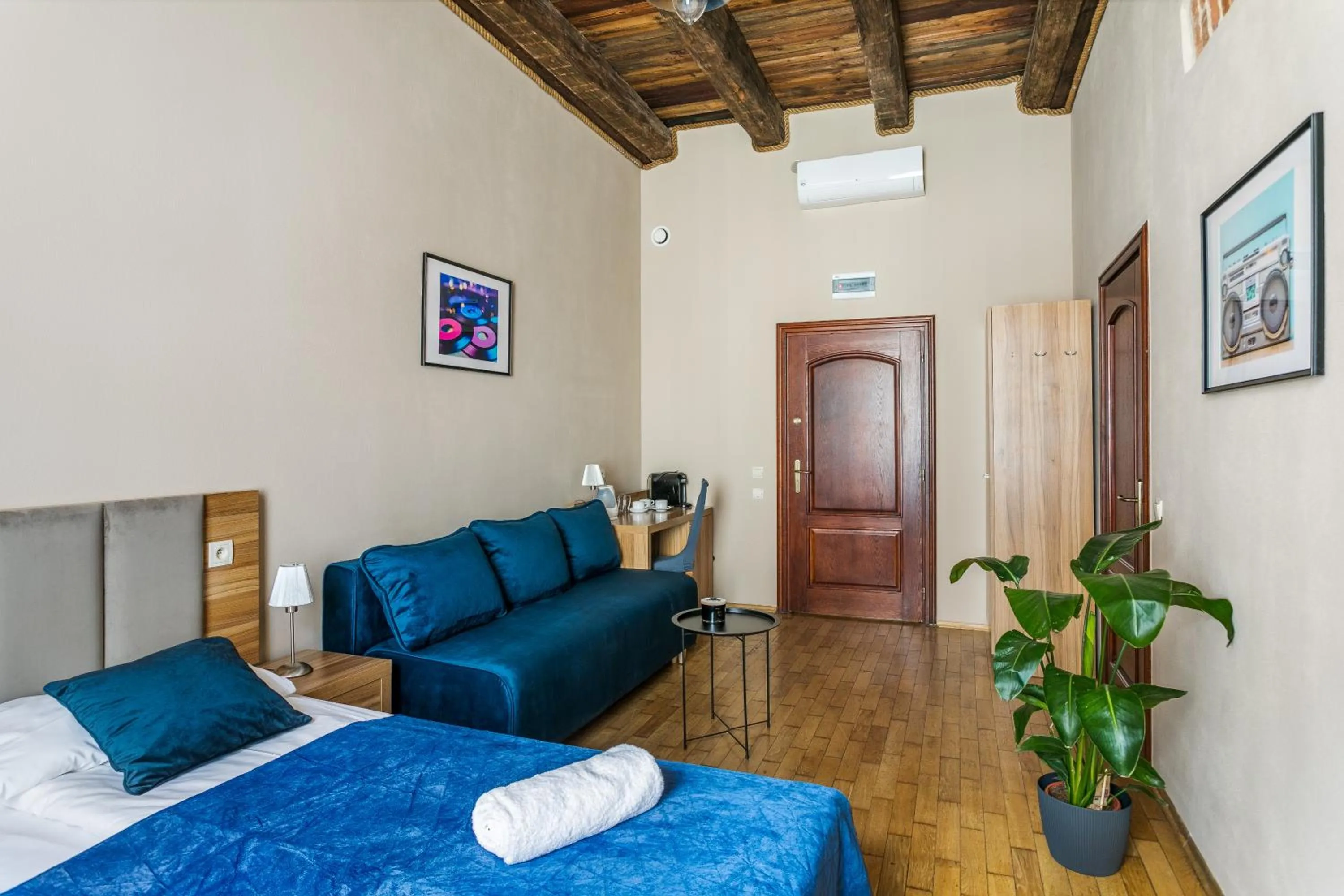 Bed in Aparthotel Pergamin