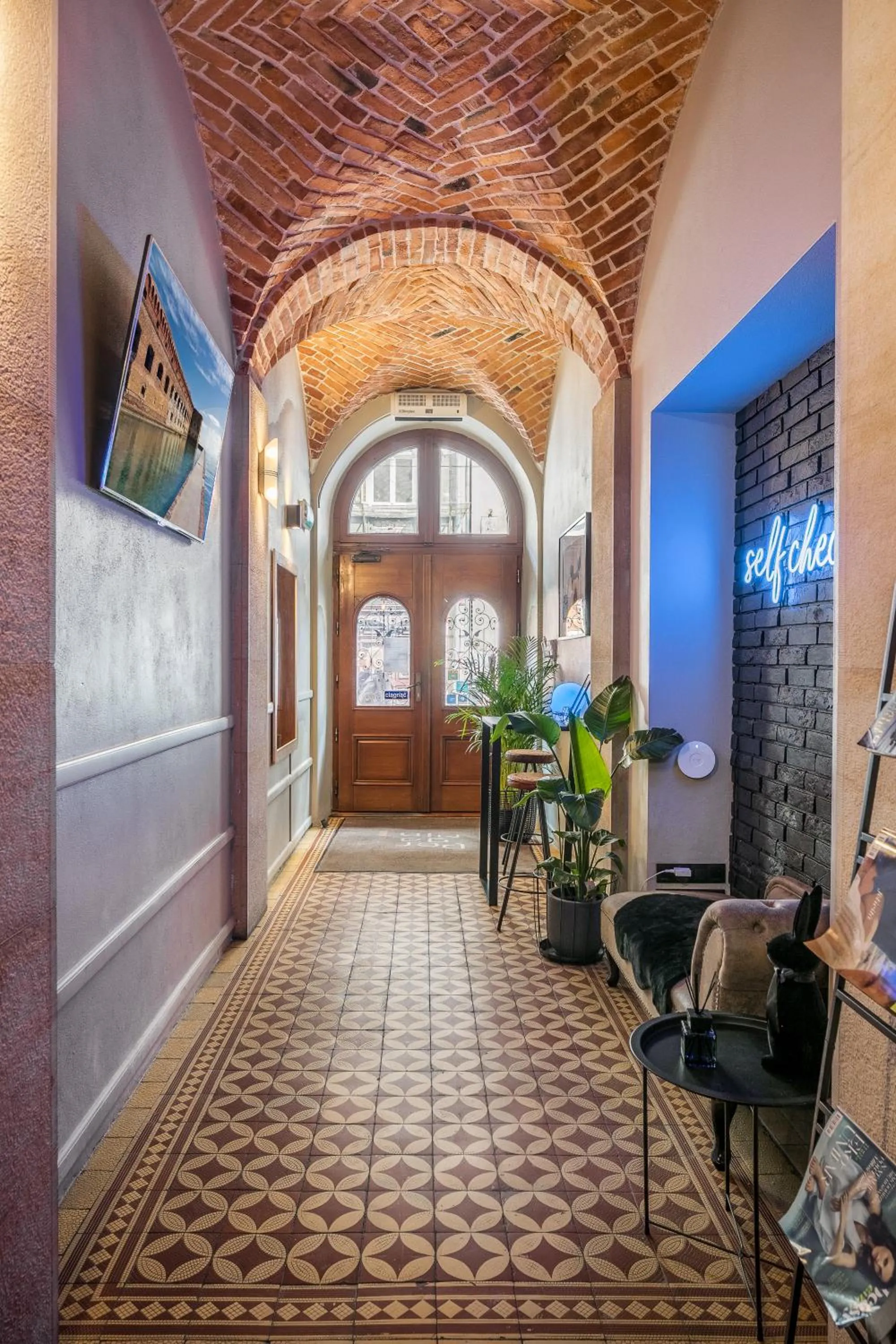 Lobby or reception in Aparthotel Pergamin