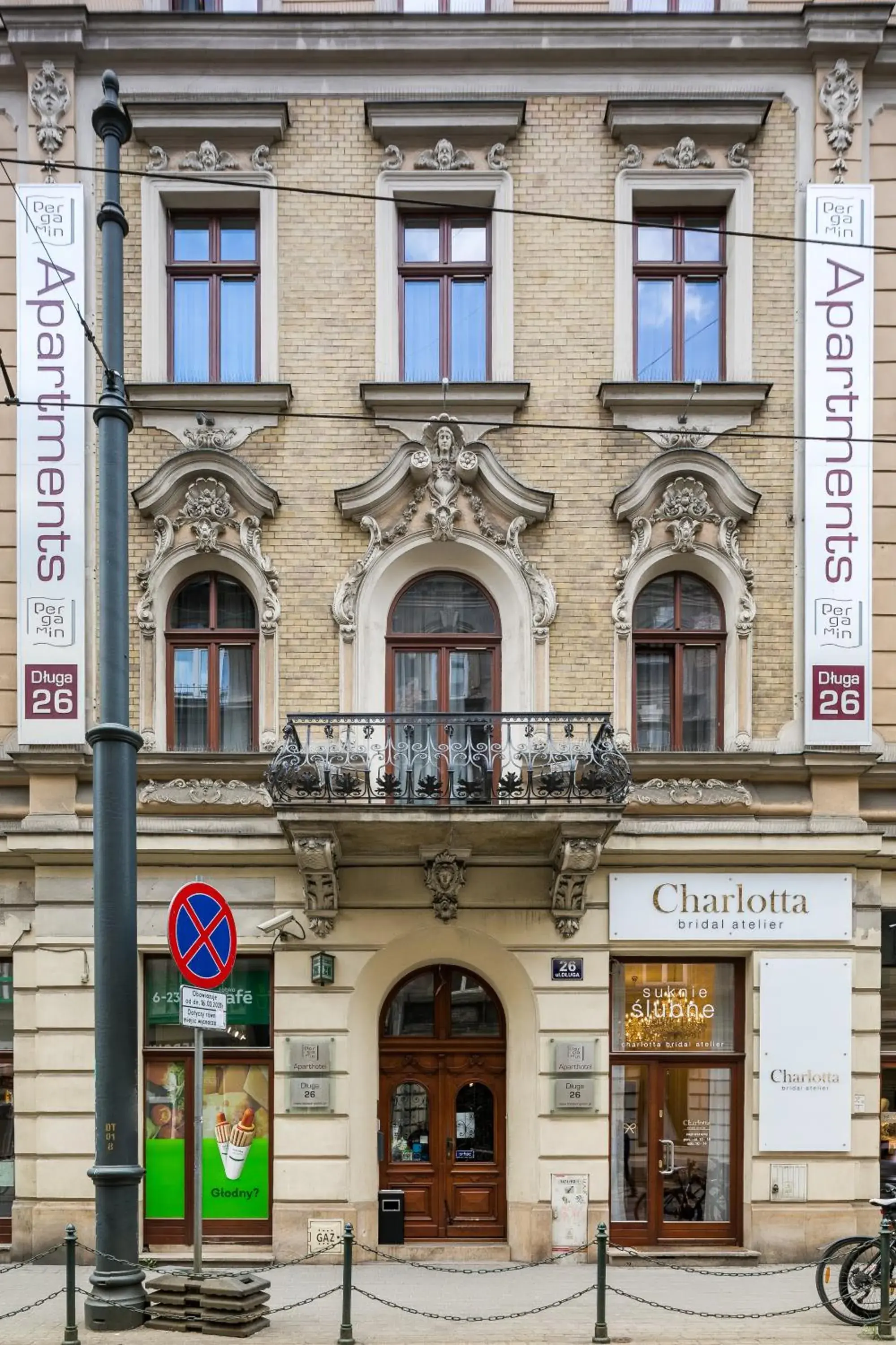 Property building in Aparthotel Pergamin Property building in Aparthotel Pergamin