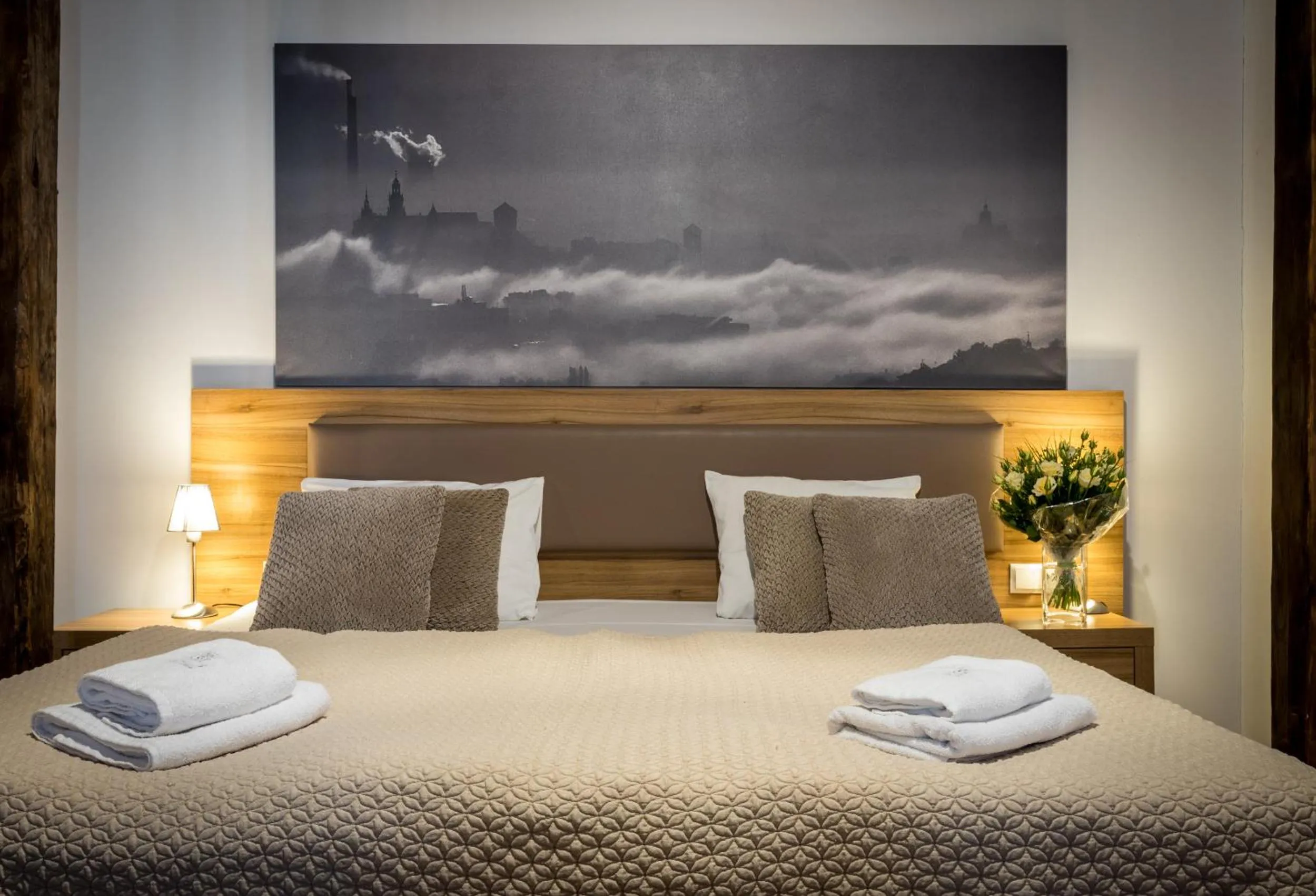 Bed in Aparthotel Pergamin