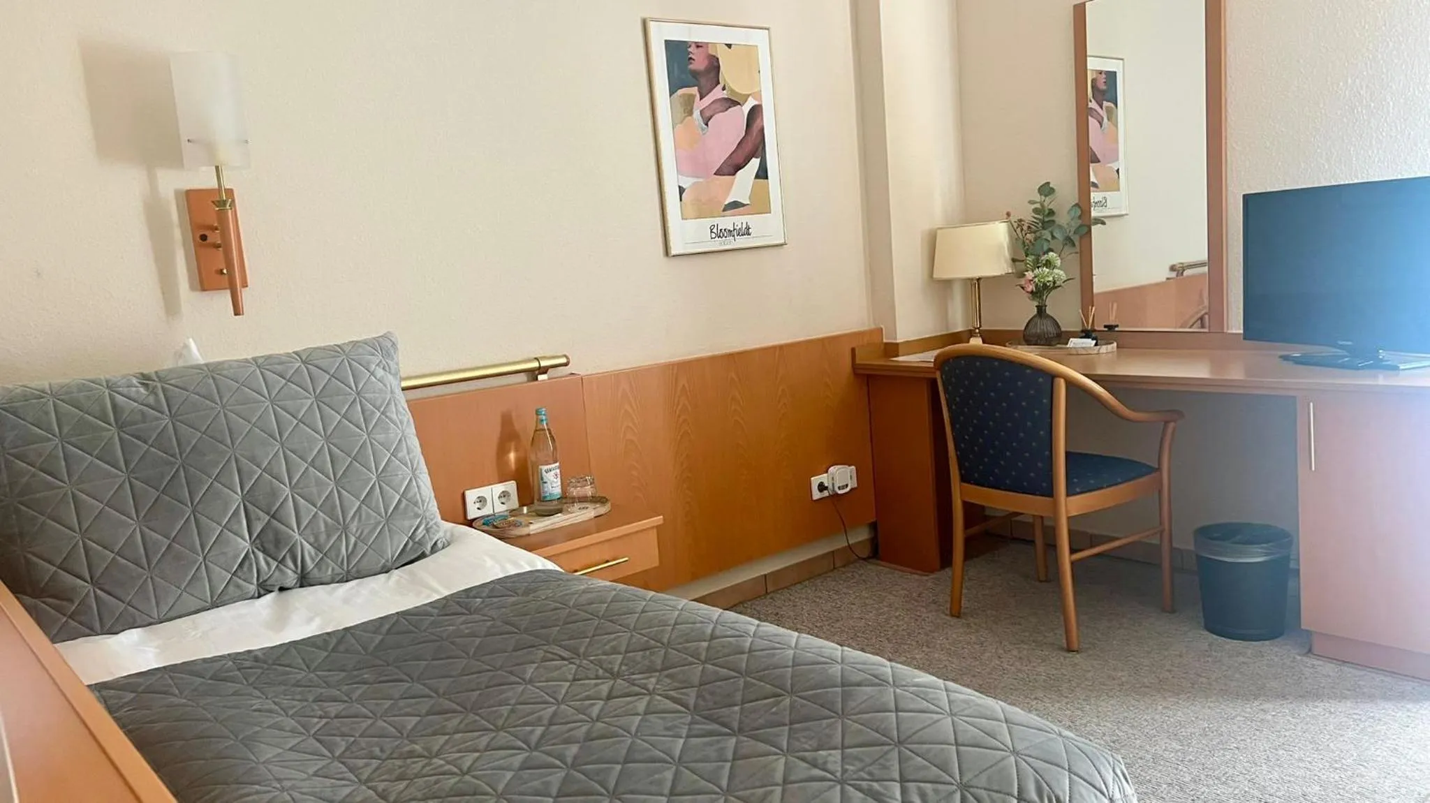 Bed in Hotel Victoria