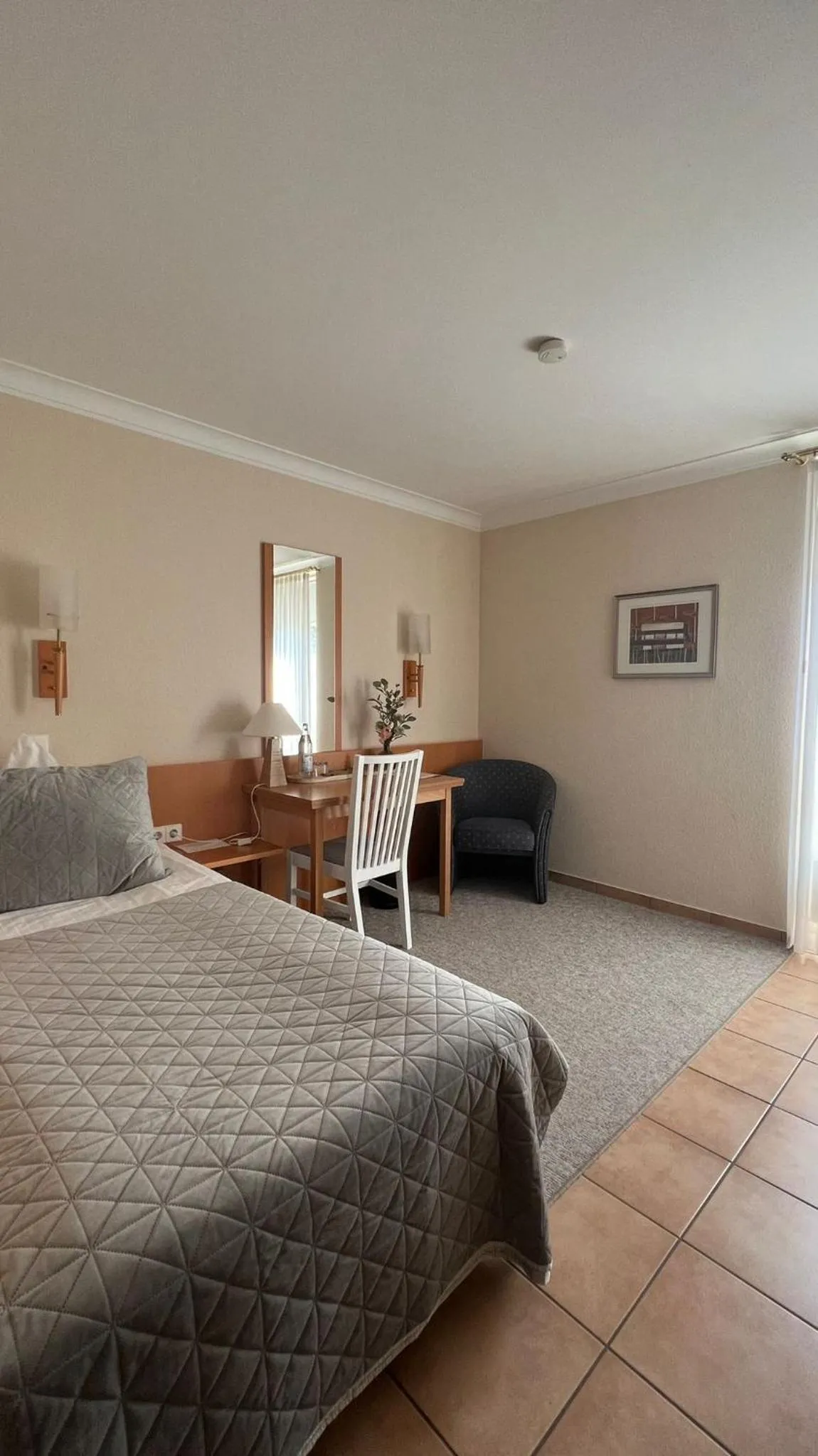 Bed in Hotel Victoria