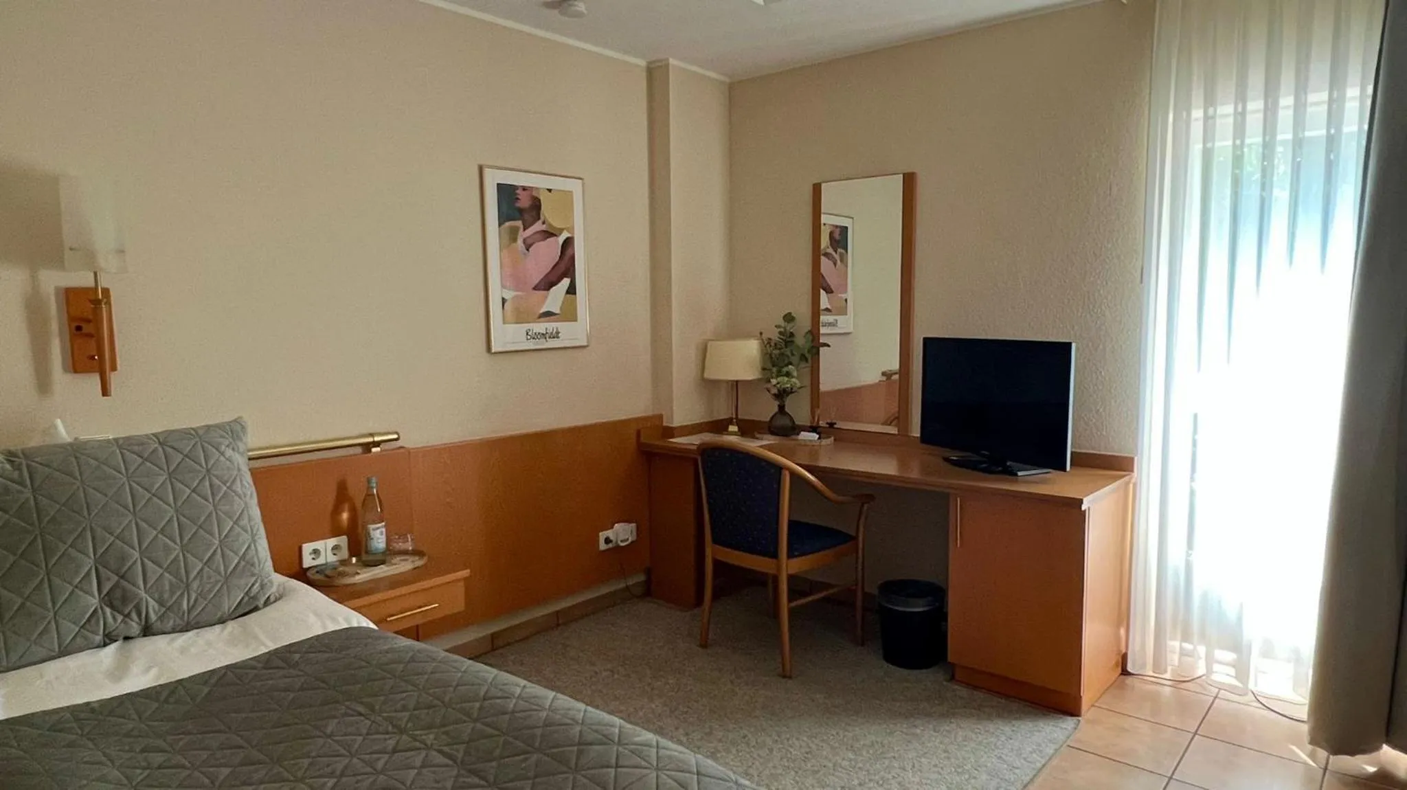 Bed in Hotel Victoria